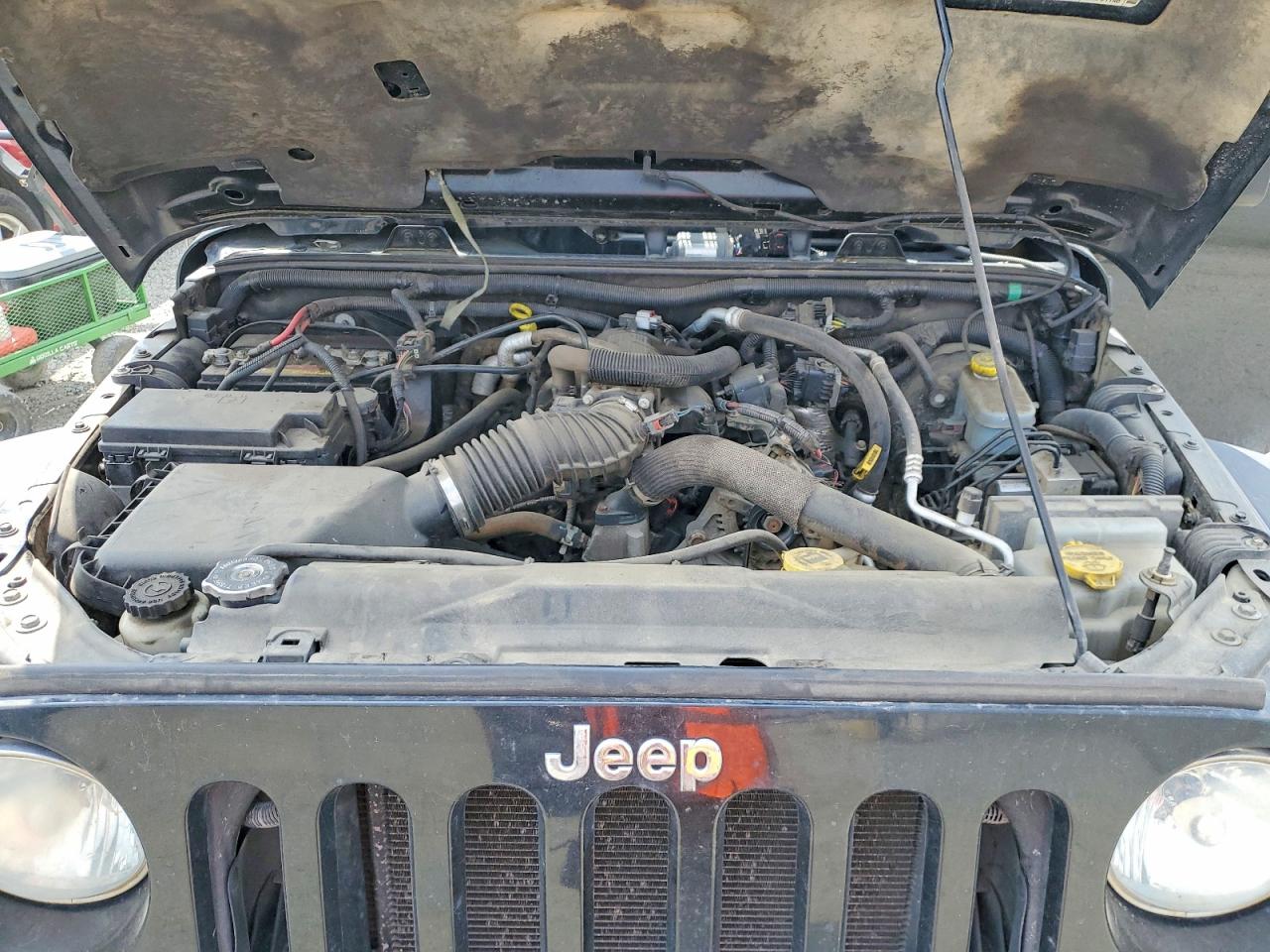 2010 Jeep Wrangler Unlimited Black vin: 1J4BA6D13AL166230