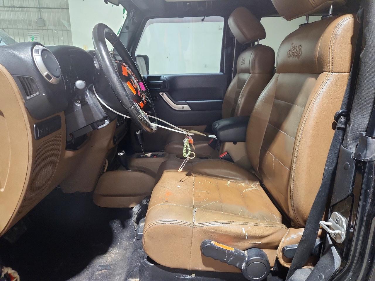 2011 Jeep Wrangler Rubicon Black vin: 1J4BA6D13BL536092