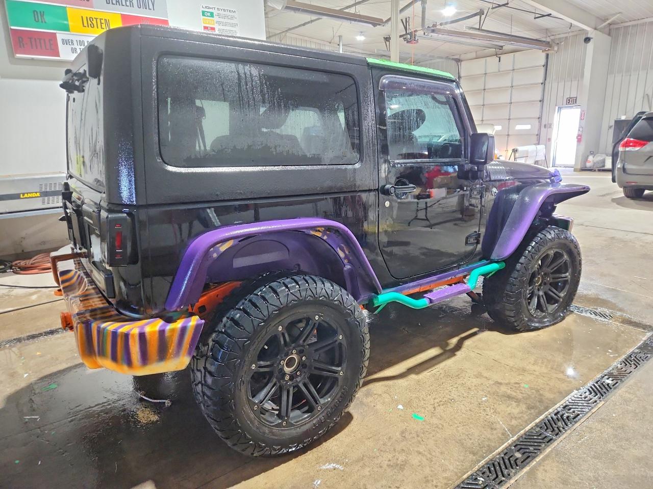 2011 Jeep Wrangler Rubicon Black vin: 1J4BA6D13BL536092