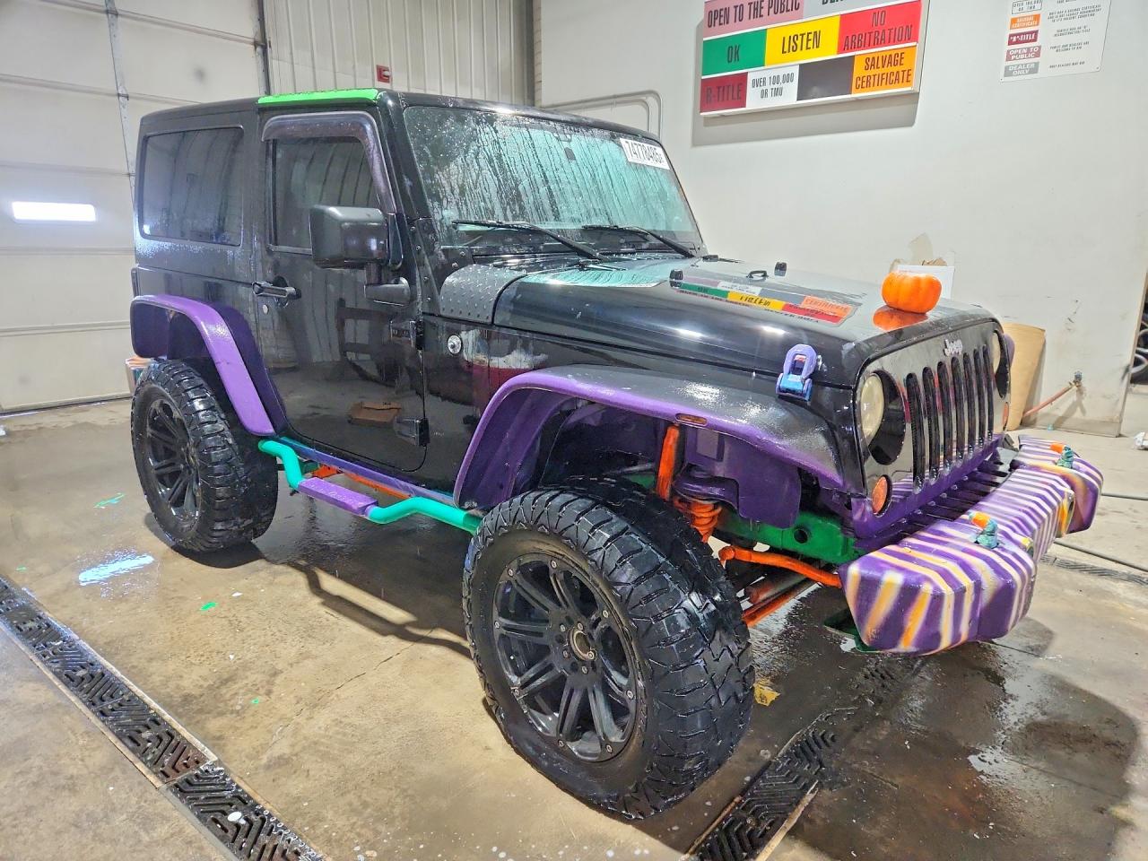 2011 Jeep Wrangler Rubicon Black vin: 1J4BA6D13BL536092