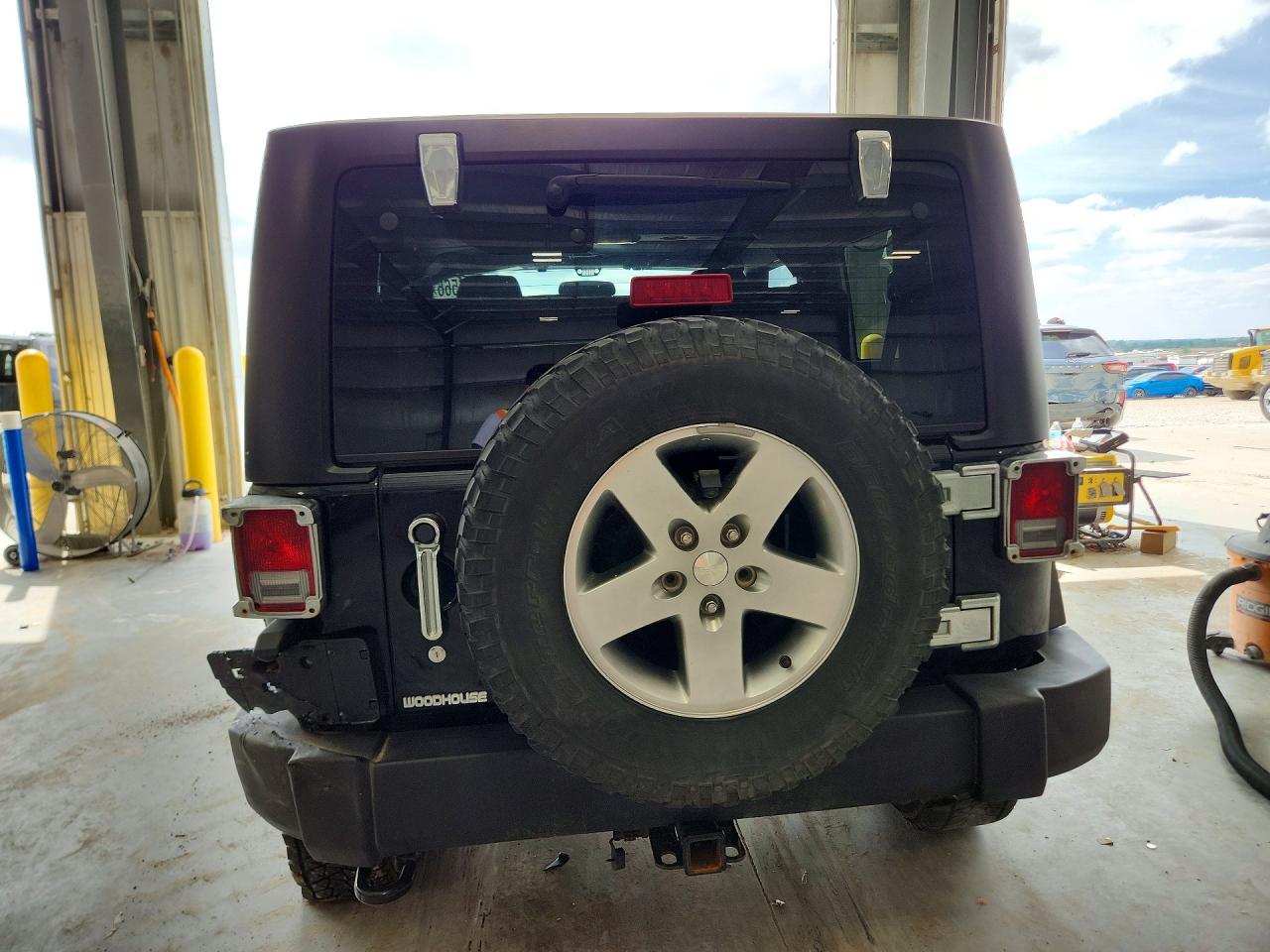 2011 Jeep Wrangle Black vin: 1J4BA6D17BL510479
