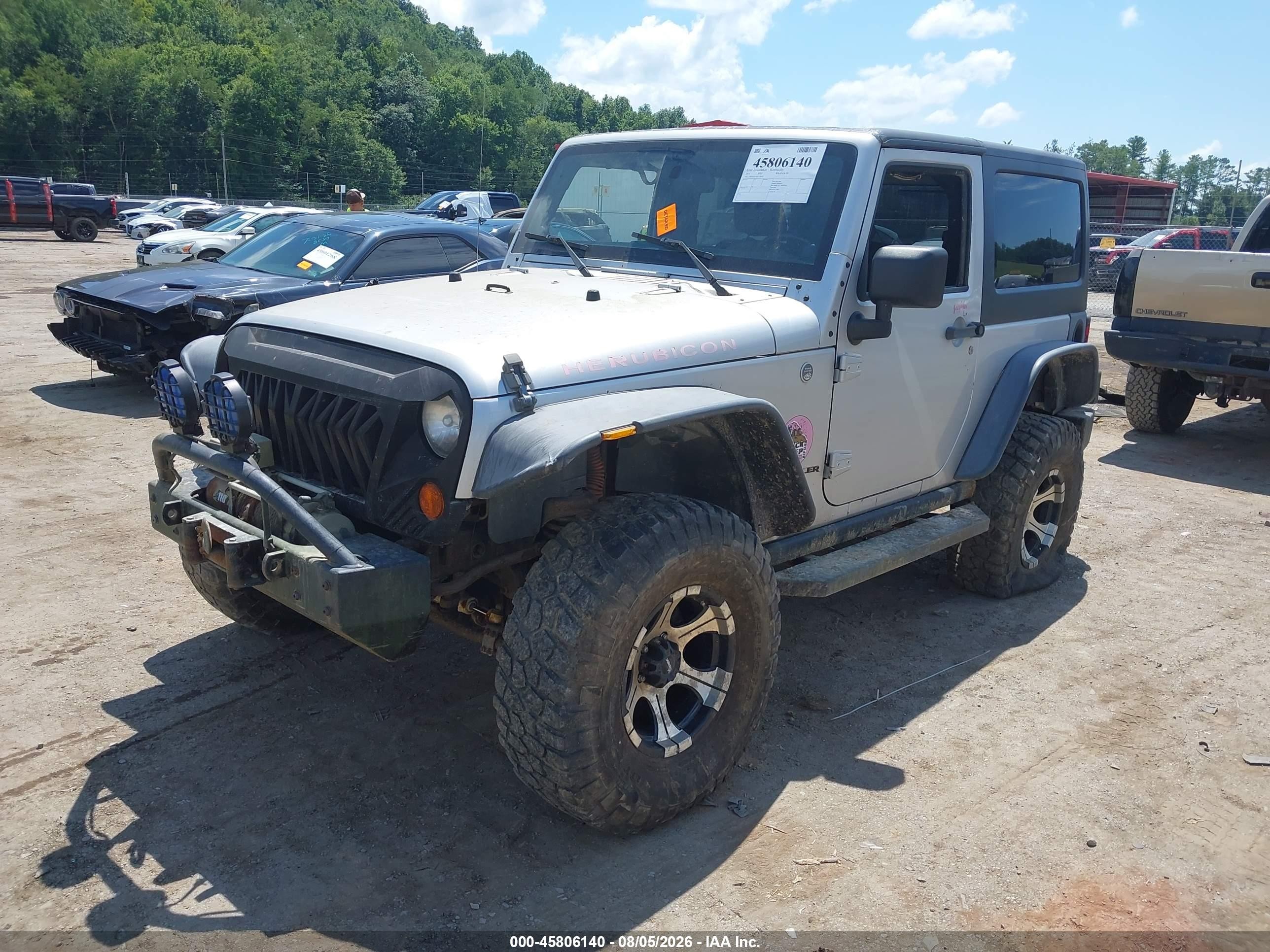 2011 Jeep Wrangler Rubicon Серебряный vin: 1J4BA6D17BL520610