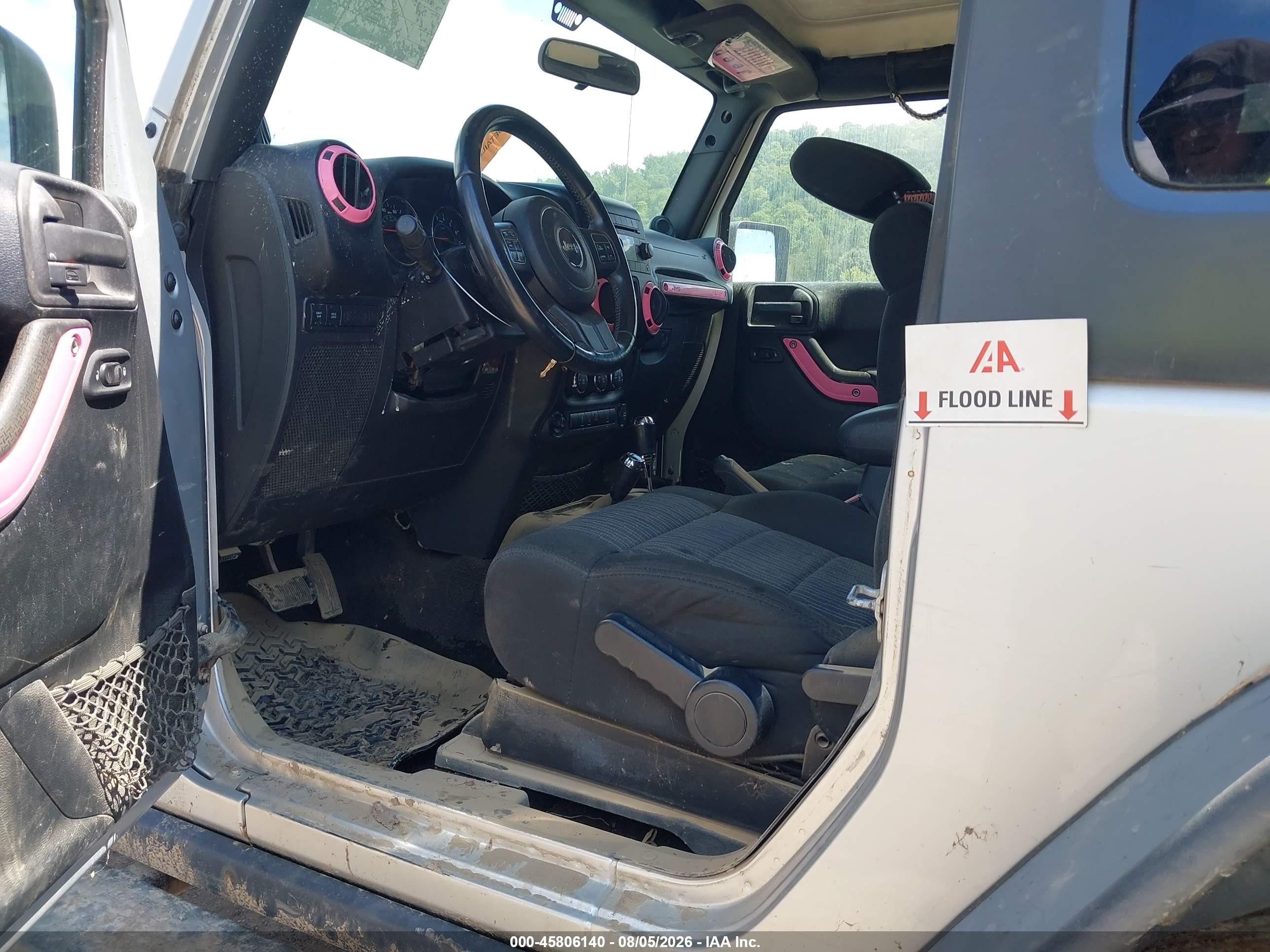 2011 Jeep Wrangler Rubicon Серебряный vin: 1J4BA6D17BL520610