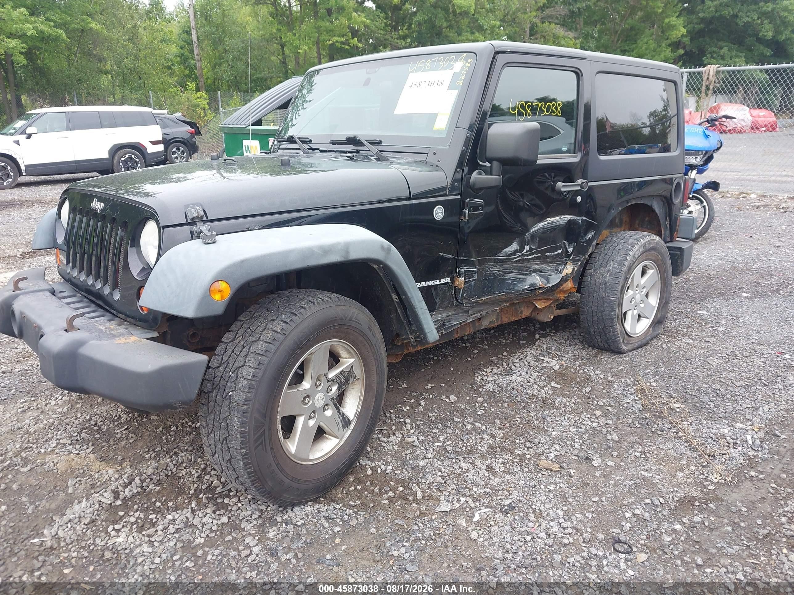 2011 Jeep Wrangler Rubicon Черный vin: 1J4BA6D17BL527038