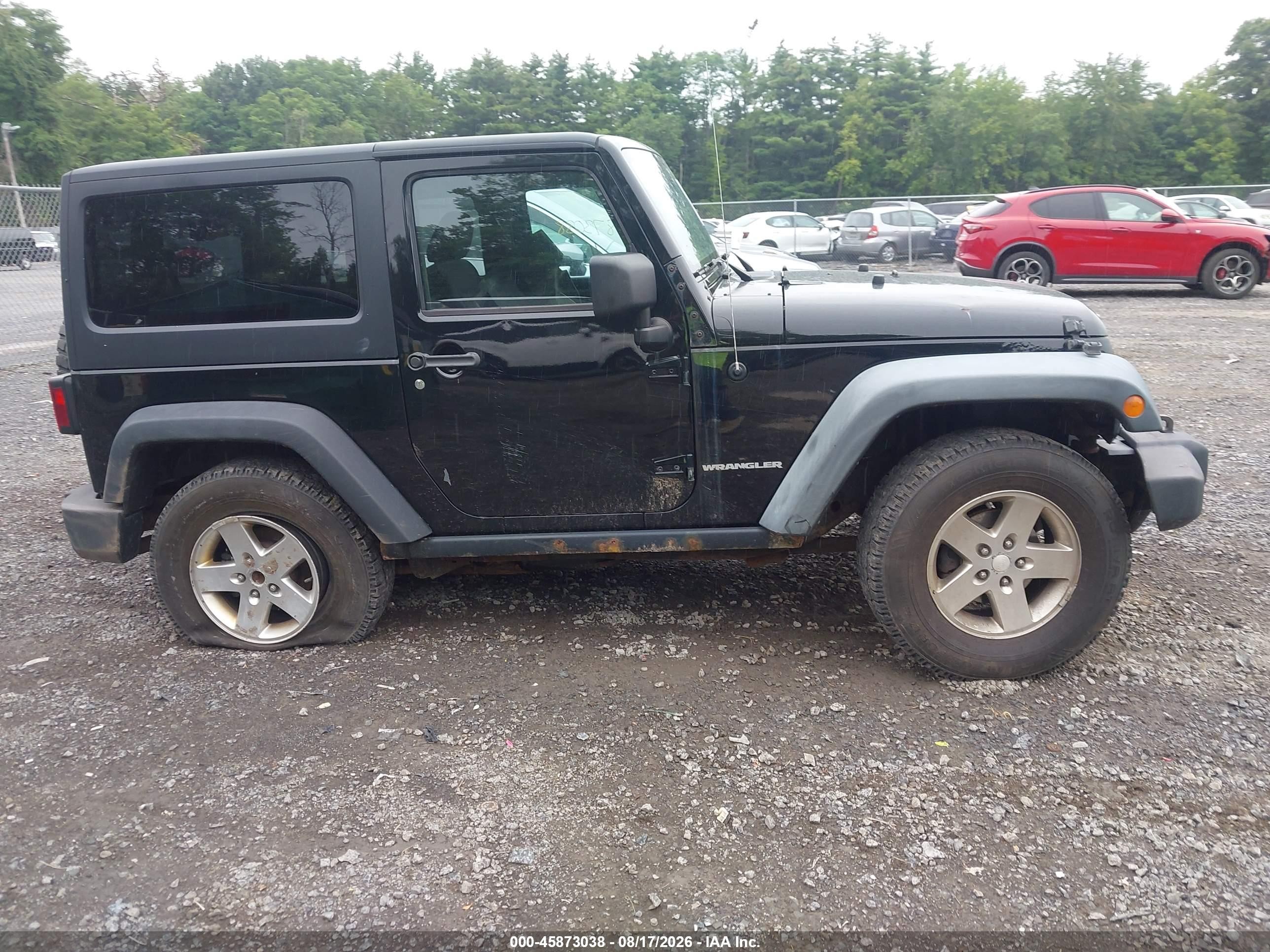 2011 Jeep Wrangler Rubicon Черный vin: 1J4BA6D17BL527038