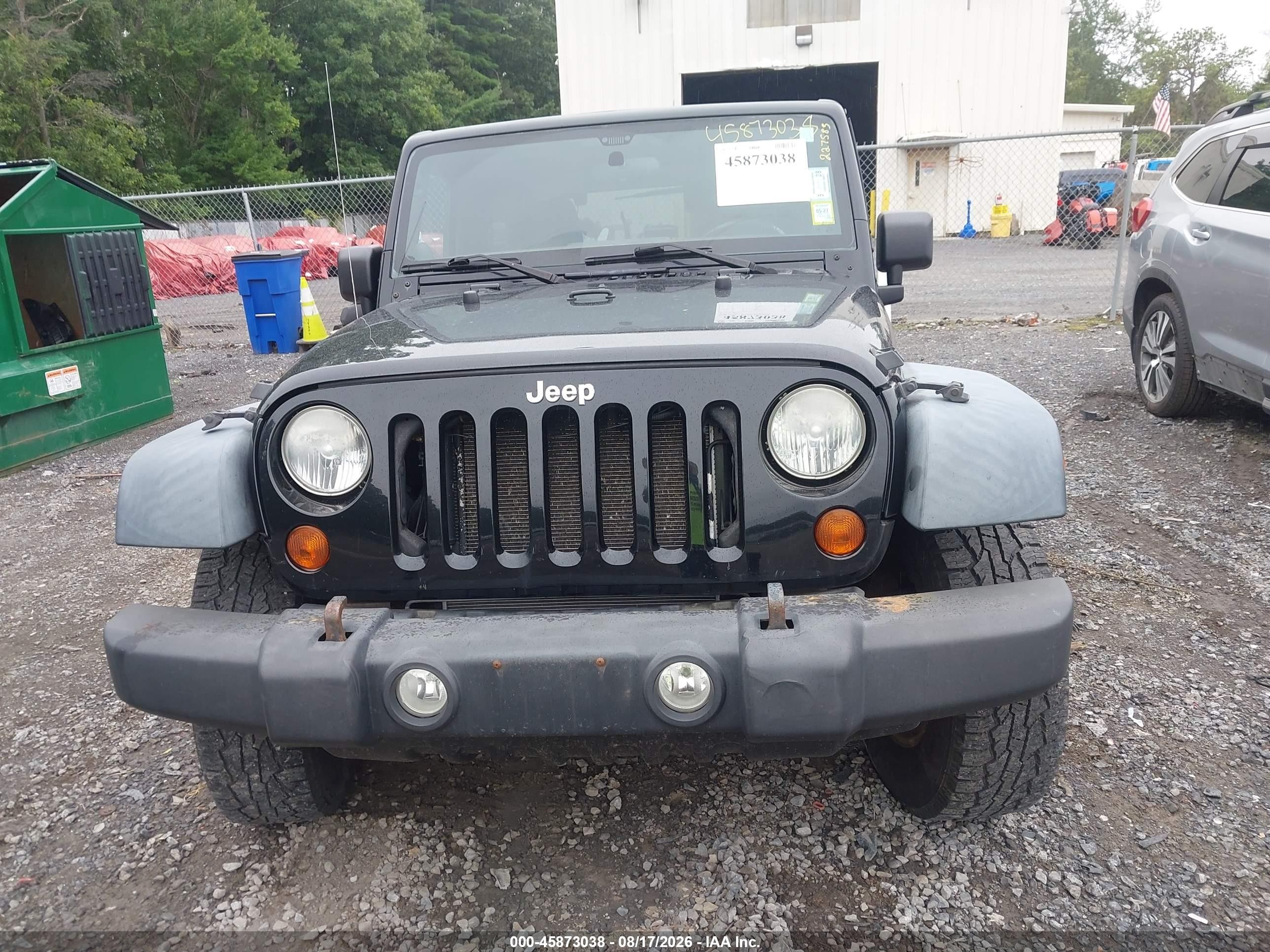 2011 Jeep Wrangler Rubicon Черный vin: 1J4BA6D17BL527038