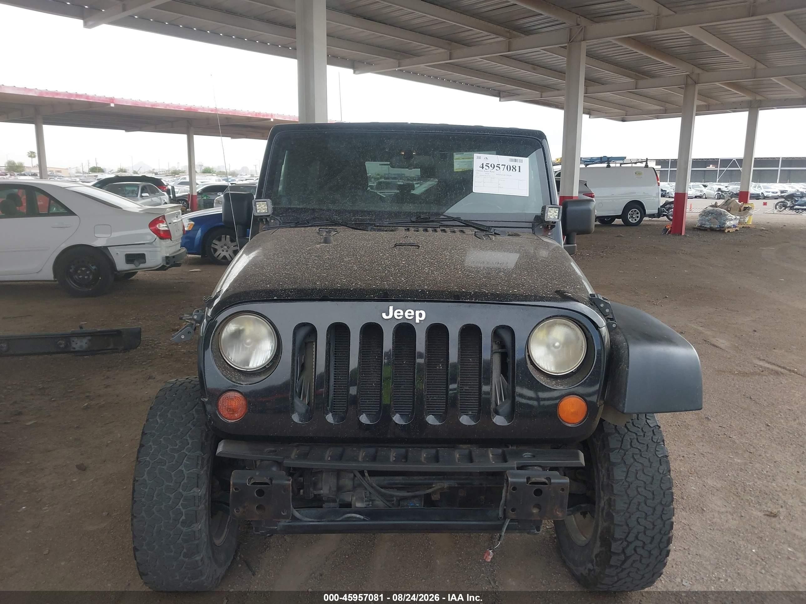2011 Jeep Wrangler Unlimited Rubicon Черный vin: 1J4BA6H12BL527328