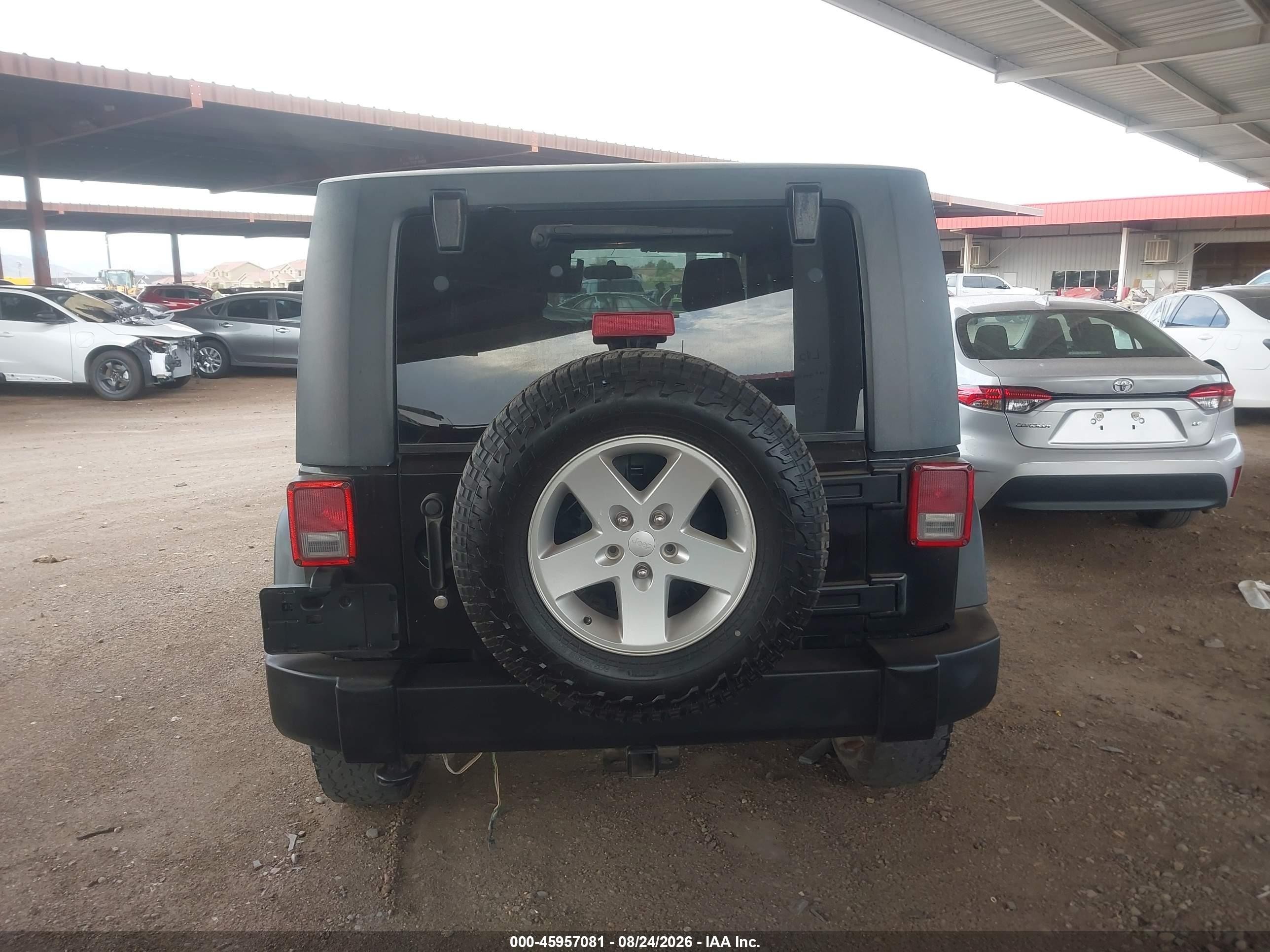 2011 Jeep Wrangler Unlimited Rubicon Черный vin: 1J4BA6H12BL527328
