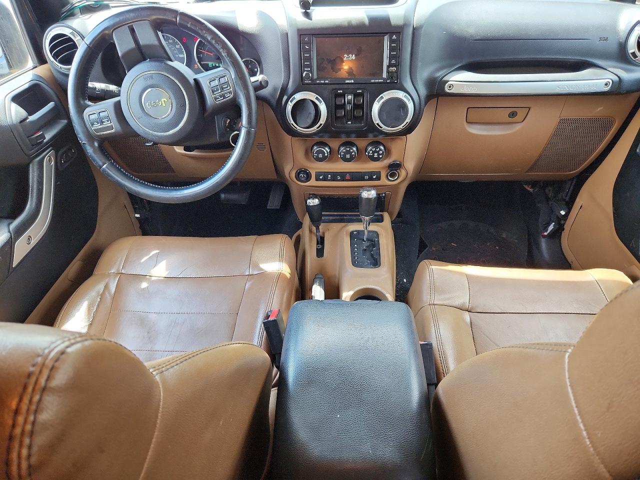 2011 Jeep Wrangler Unlimited Rubicon Black vin: 1J4BA6H12BL567831