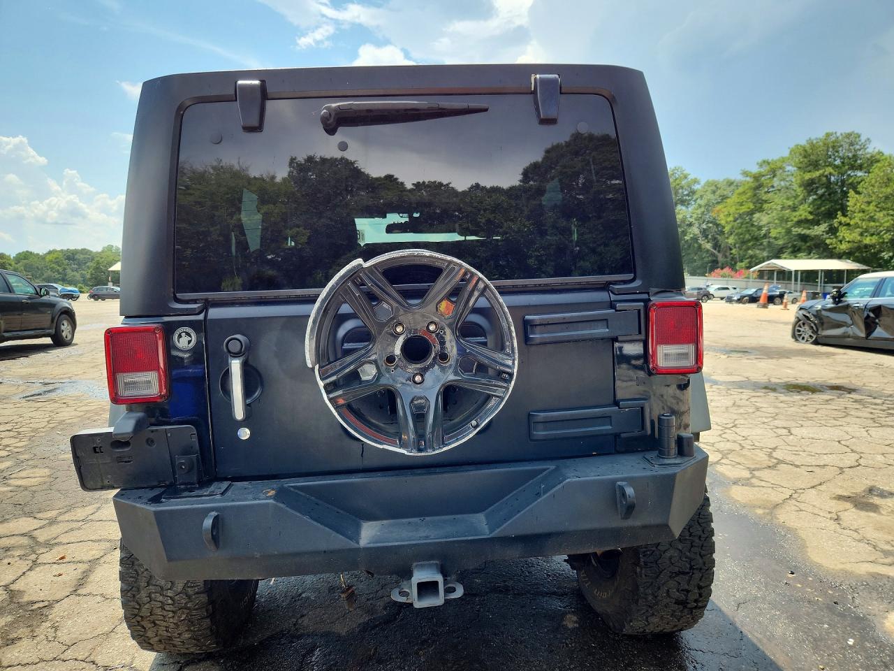 2011 Jeep Wrangler Unlimited Rubicon Black vin: 1J4BA6H12BL567831