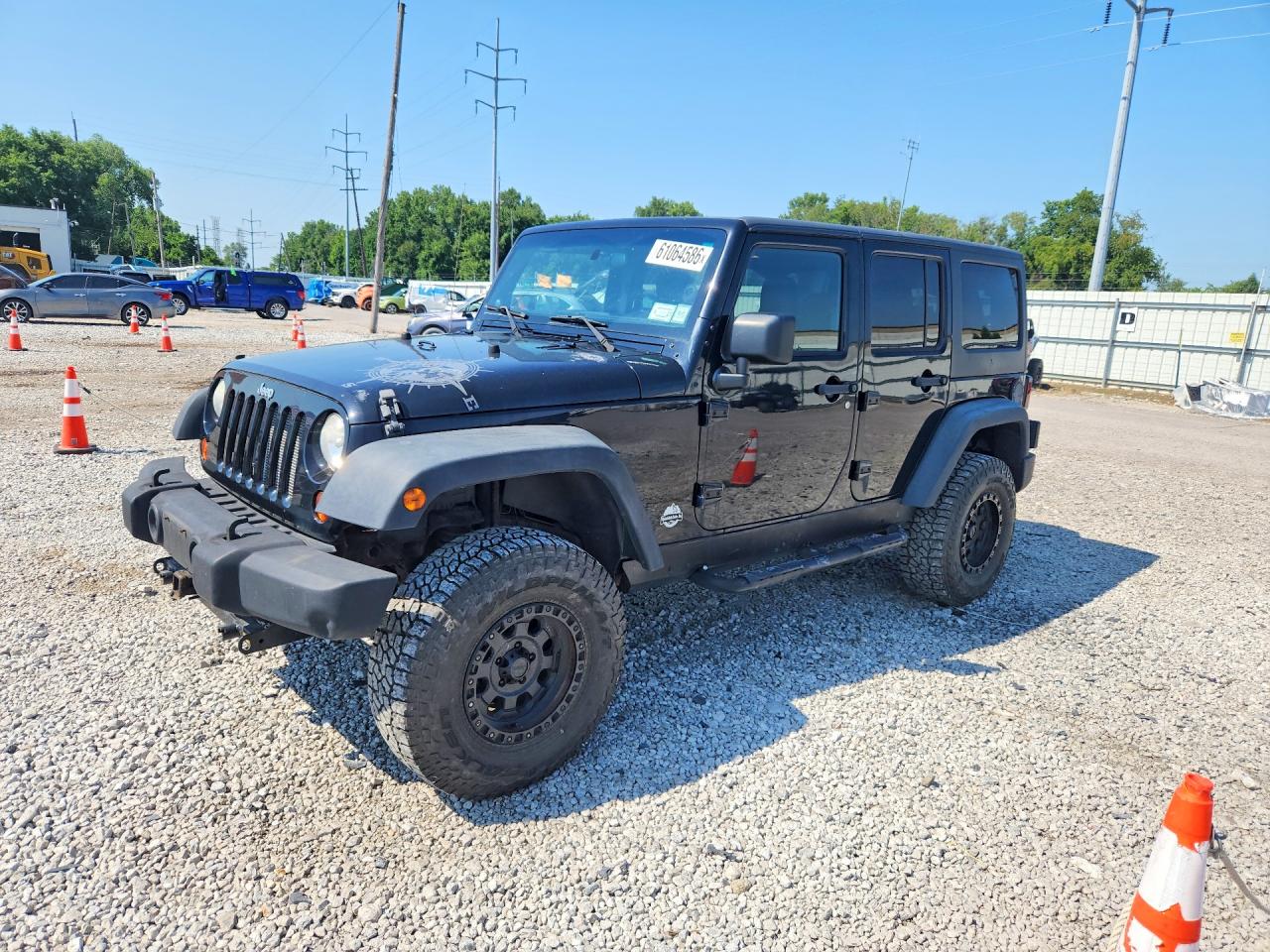 2011 Jeep Wrangler Unlimited Rubicon Black vin: 1J4BA6H14BL565420