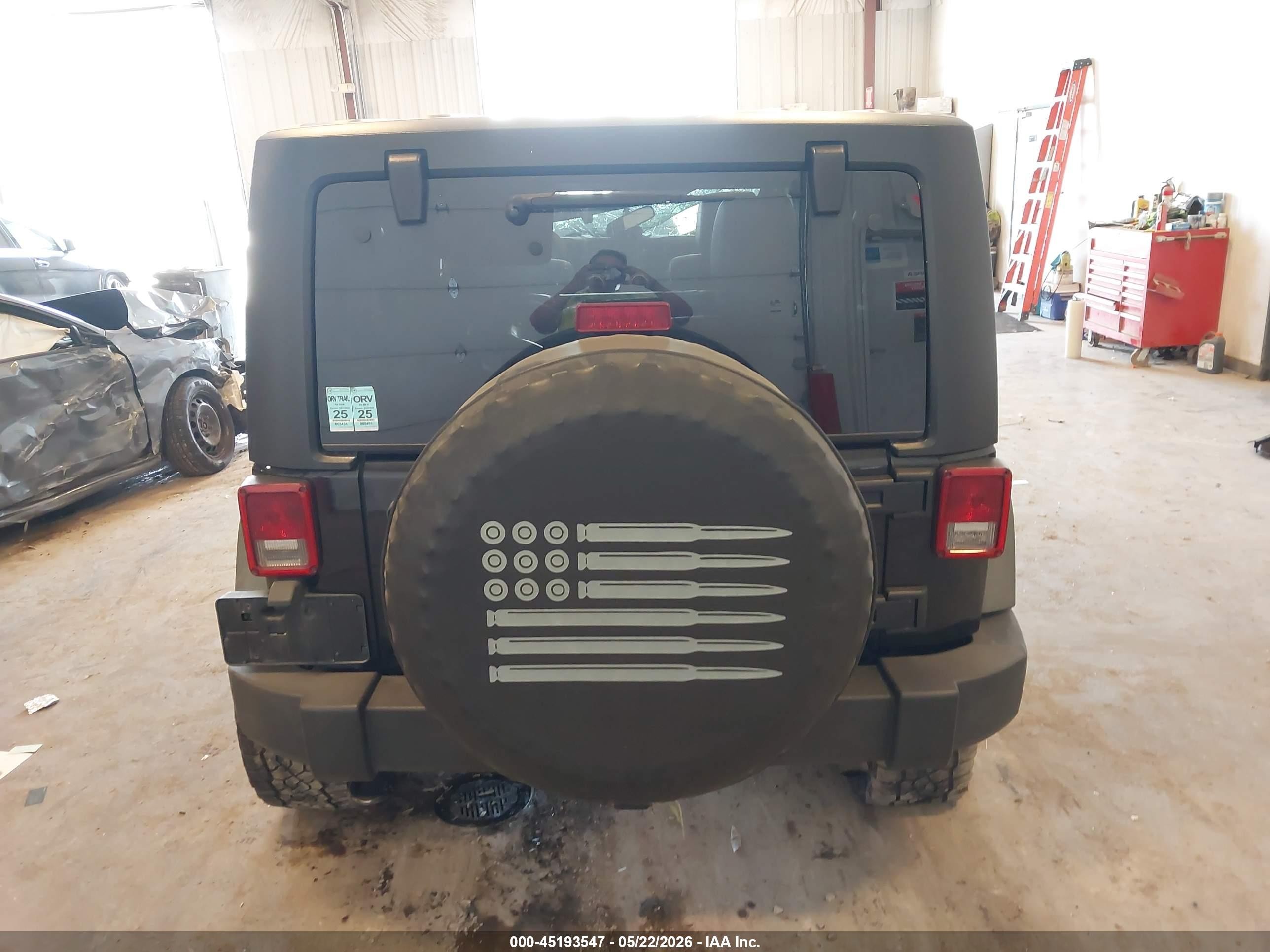 2011 Jeep Wrangler Unlimited Rubicon Черный vin: 1J4BA6H14BL633733