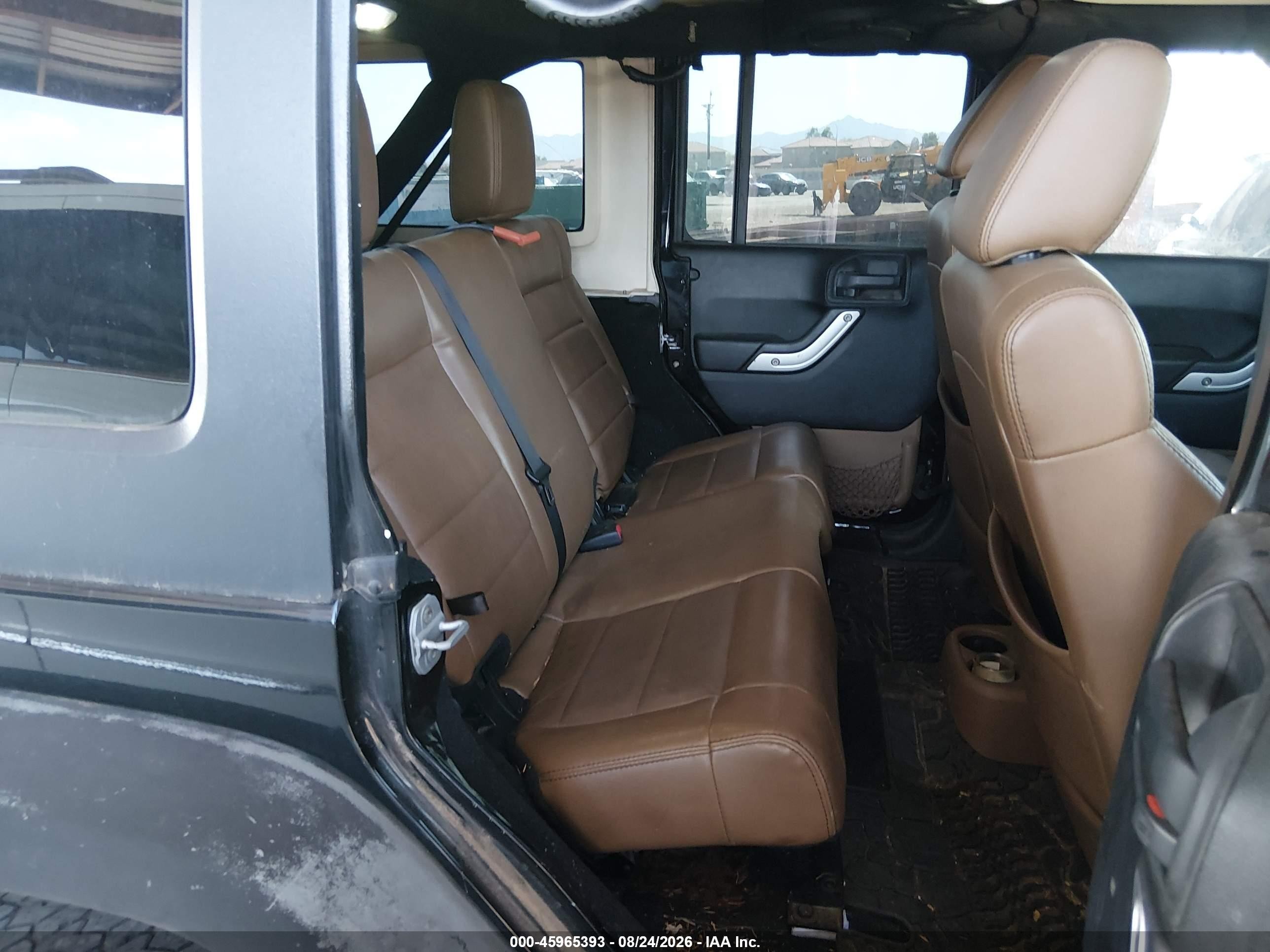 2011 Jeep Wrangler Unlimited Rubicon Black vin: 1J4BA6H16BL534413
