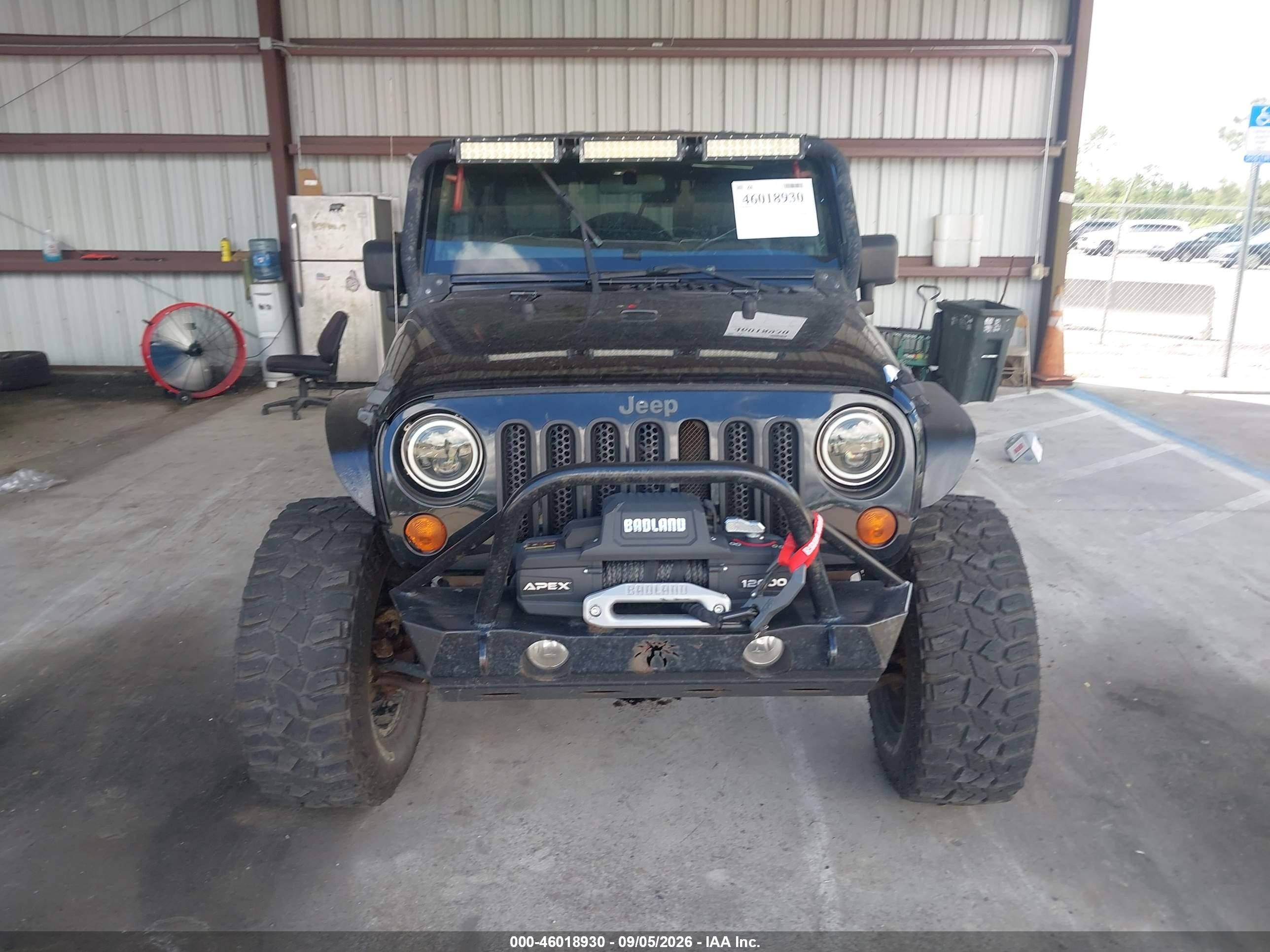 2010 Jeep Wrangler Unlimited Rubicon Black vin: 1J4BA6H17AL102038