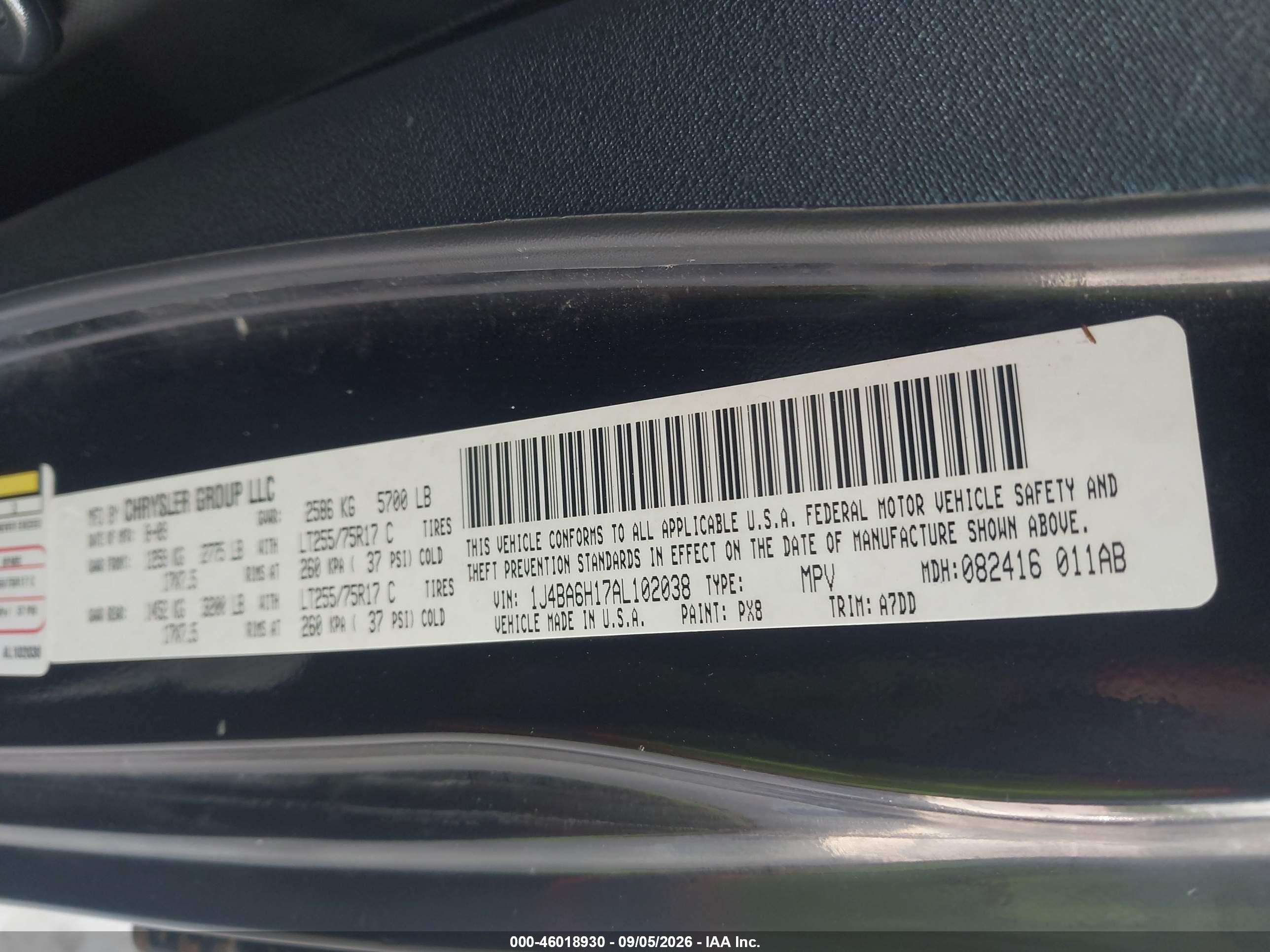 2010 Jeep Wrangler Unlimited Rubicon Black vin: 1J4BA6H17AL102038