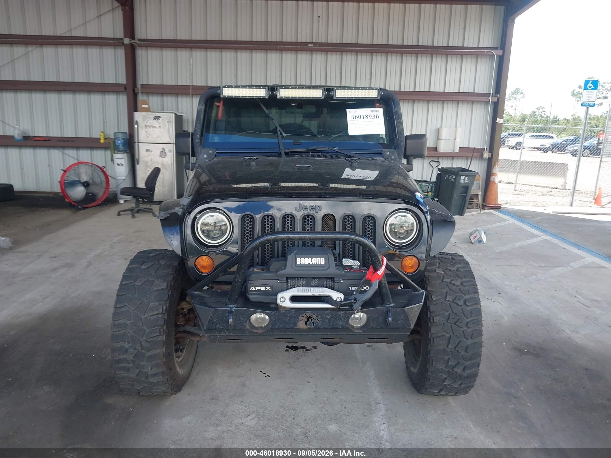 2010 Jeep Wrangler Unlimited Rubicon Black vin: 1J4BA6H17AL102038
