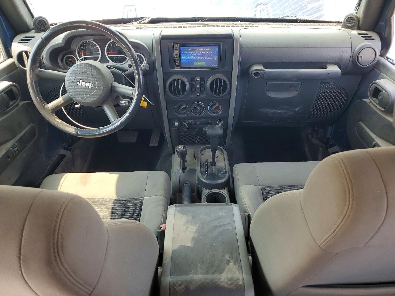 2010 Jeep Wrangler Unlimited Rubicon Blue vin: 1J4BA6H17AL195384