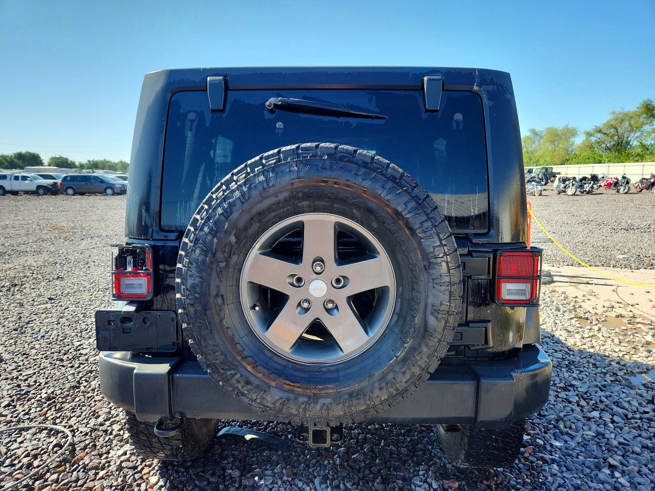 2011 Jeep Wrangler Unlimited Rubicon Black vin: 1J4BA6H17BL593471