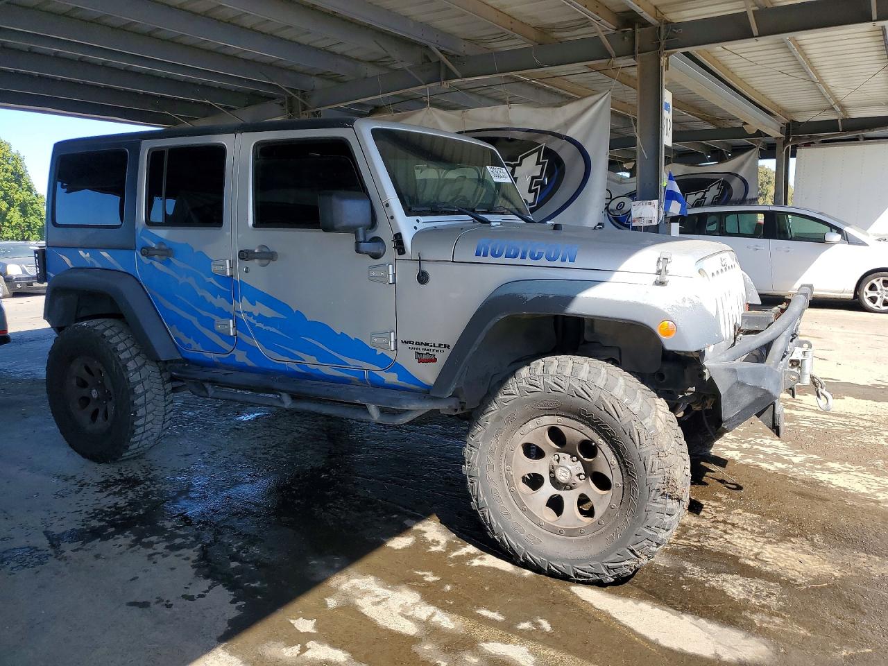 2011 Jeep Wrangler Unlimited Rubicon Серебряный vin: 1J4BA6H18BL527480
