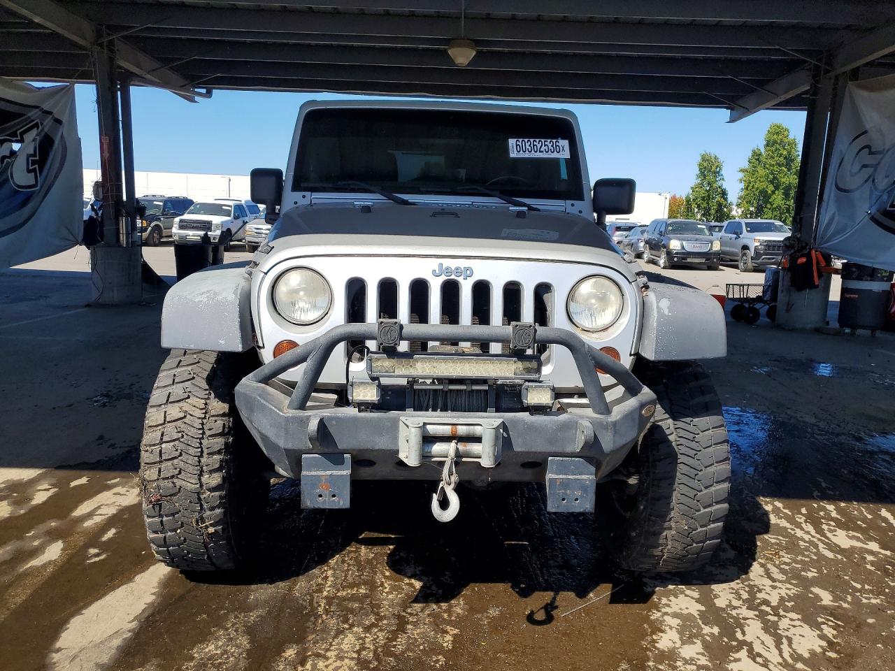 2011 Jeep Wrangler Unlimited Rubicon Серебряный vin: 1J4BA6H18BL527480