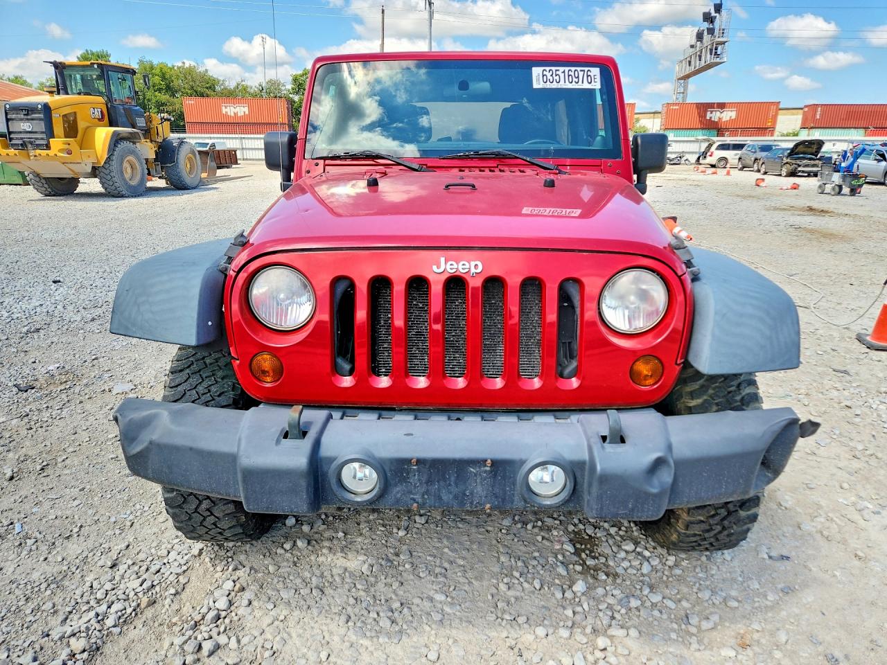 2011 Jeep Wrangler Unlimited Rubicon Red vin: 1J4BA6H18BL559619