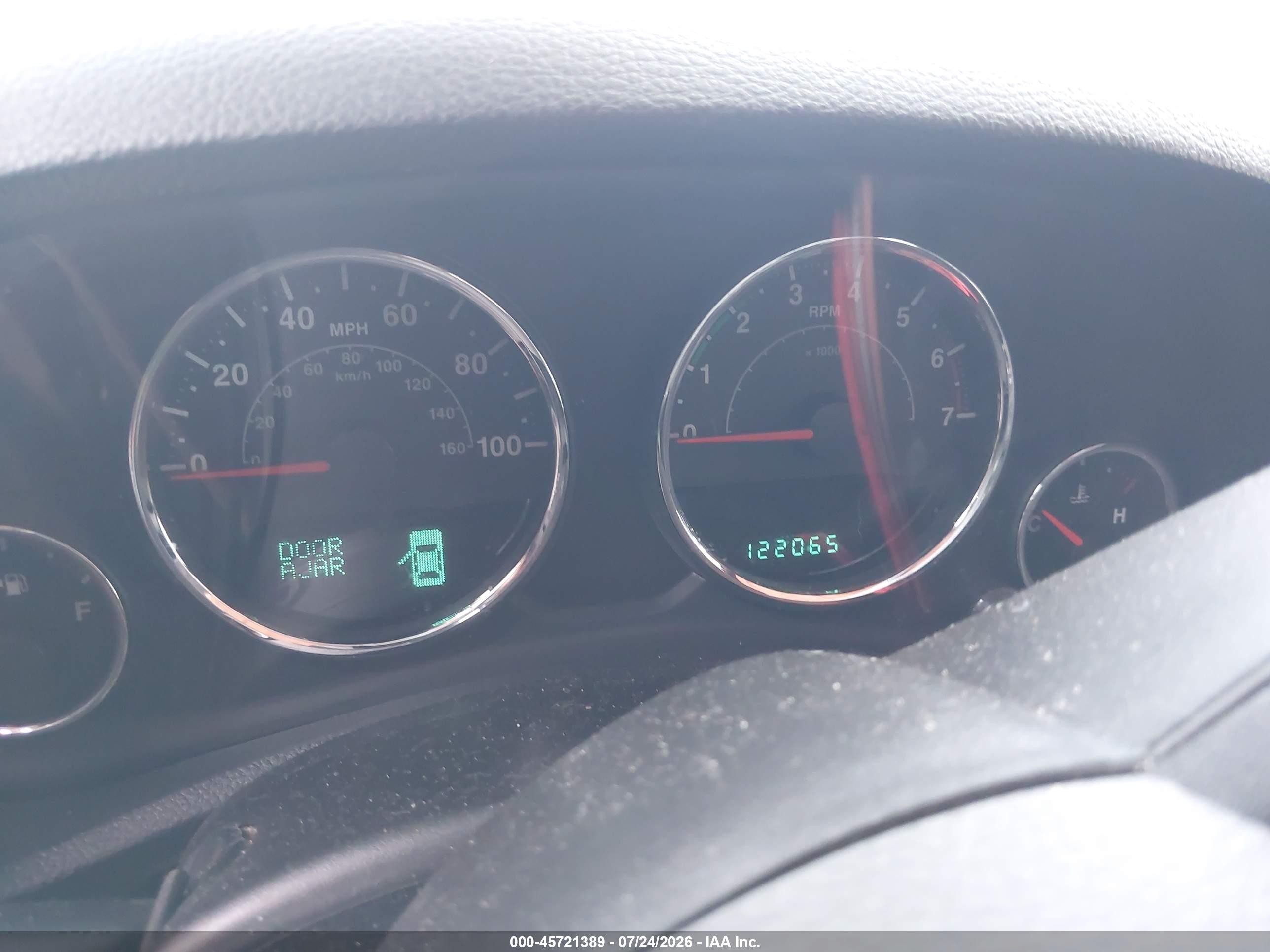 2011 Jeep Wrangler Unlimited Rubicon Красный vin: 1J4BA6H18BL580258
