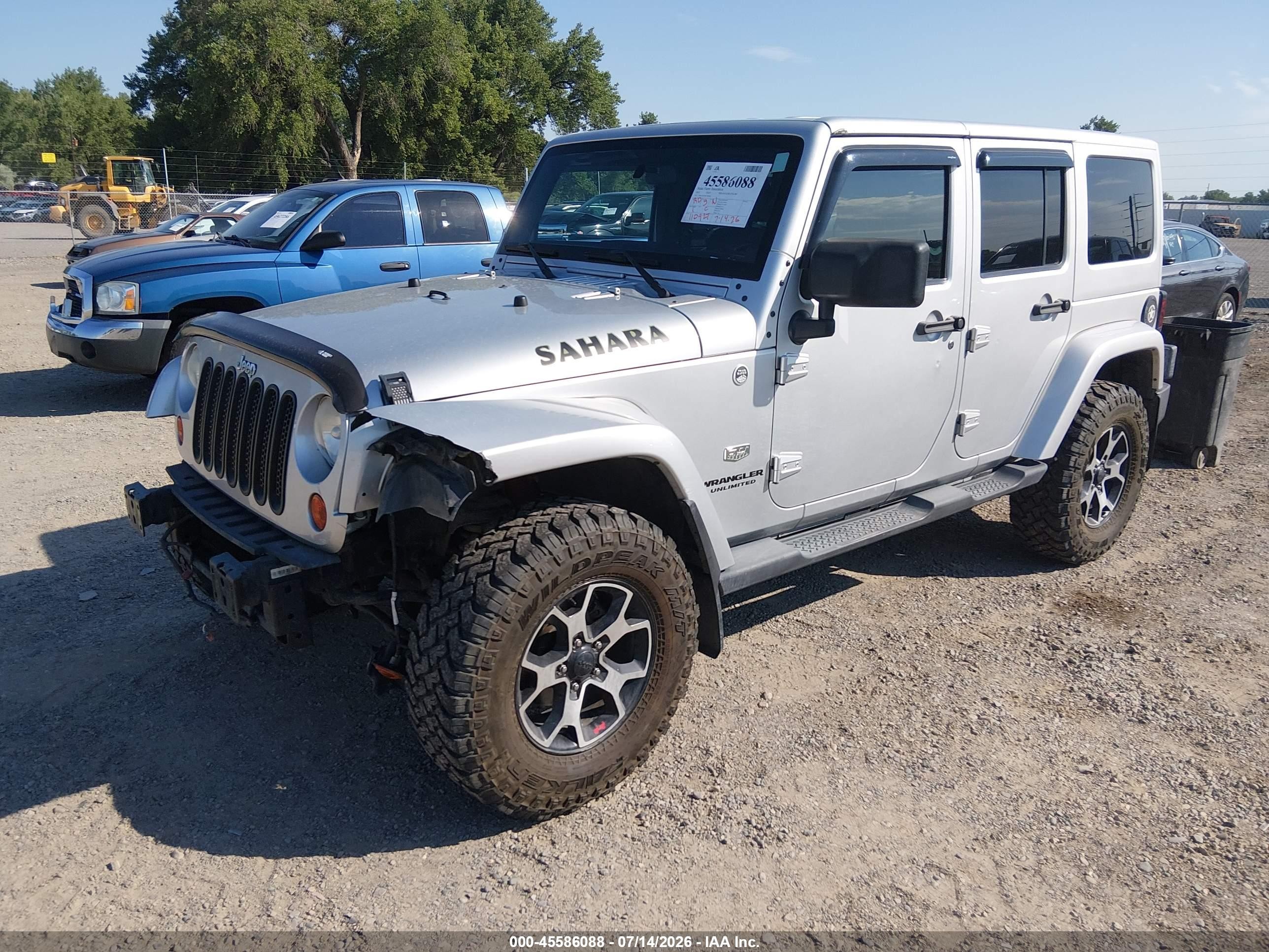 2011 Jeep Wrangler Unlimited 70th Anniversary White vin: 1J4BA7H10BL590966