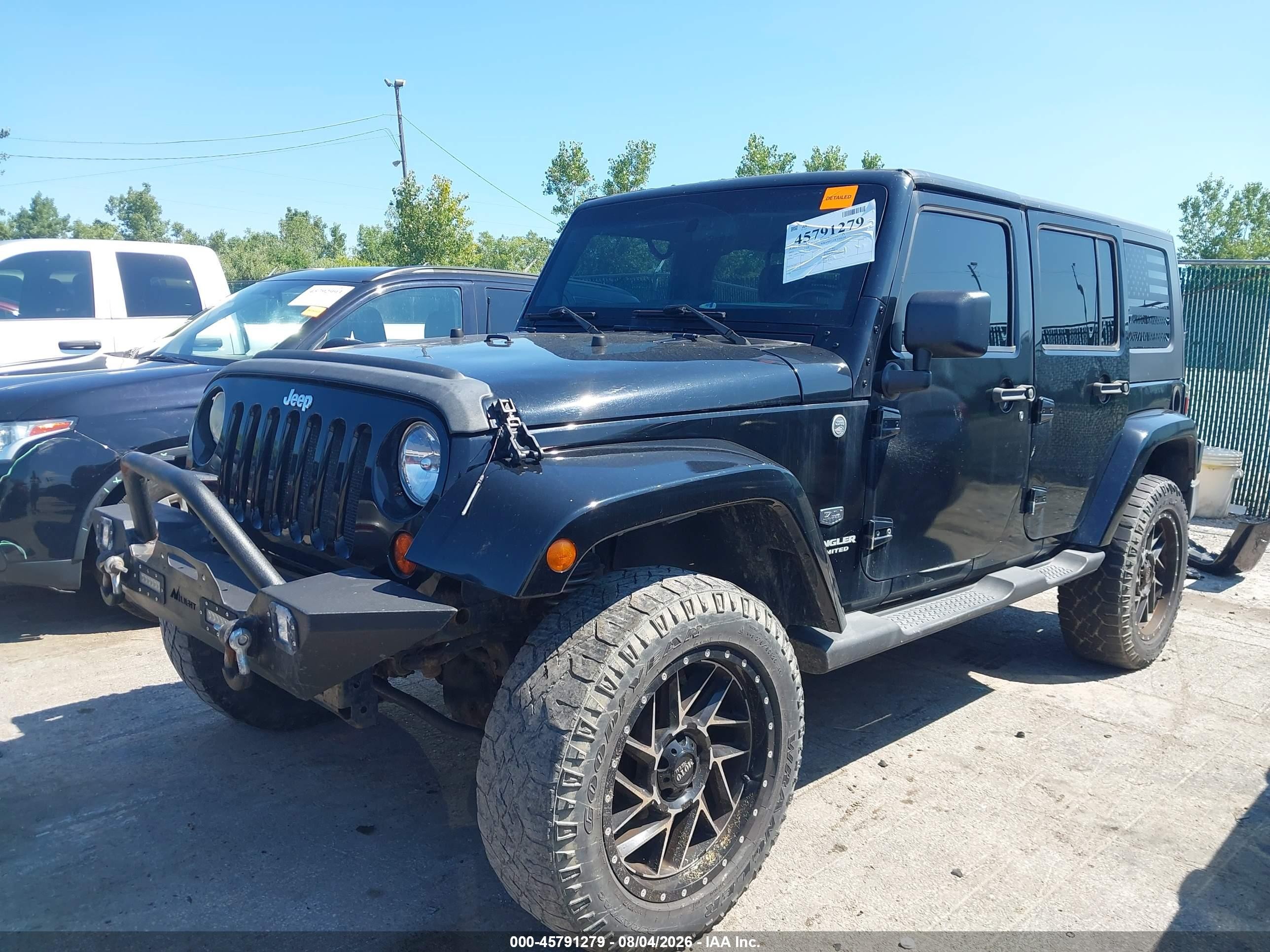 2011 Jeep Wrangler Unlimited 70th Anniversary Black vin: 1J4BA7H13BL591447