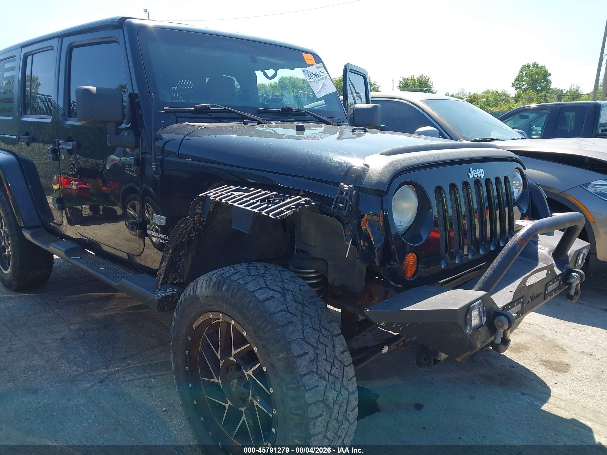 2011 Jeep Wrangler Unlimited 70th Anniversary Black vin: 1J4BA7H13BL591447