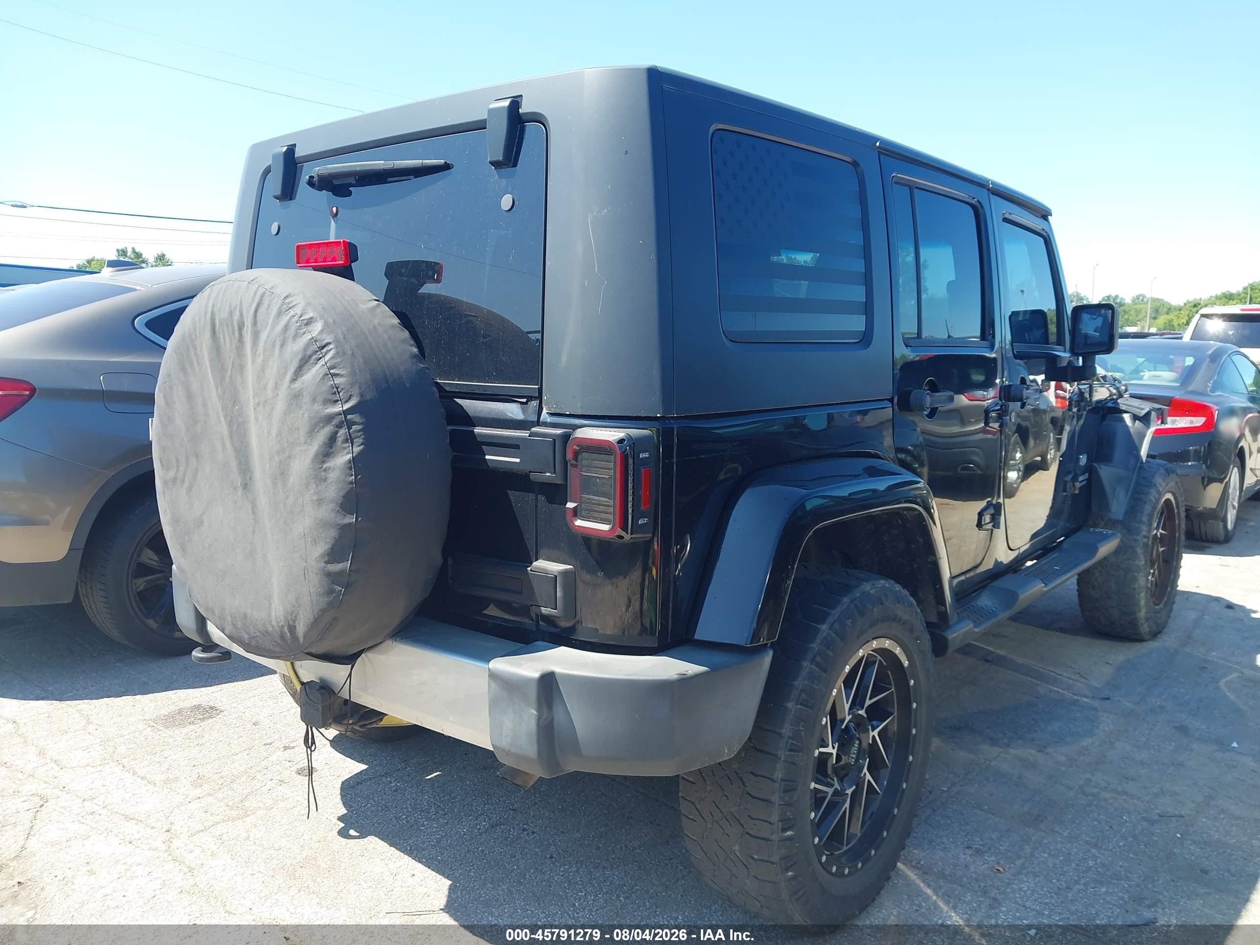 2011 Jeep Wrangler Unlimited 70th Anniversary Black vin: 1J4BA7H13BL591447