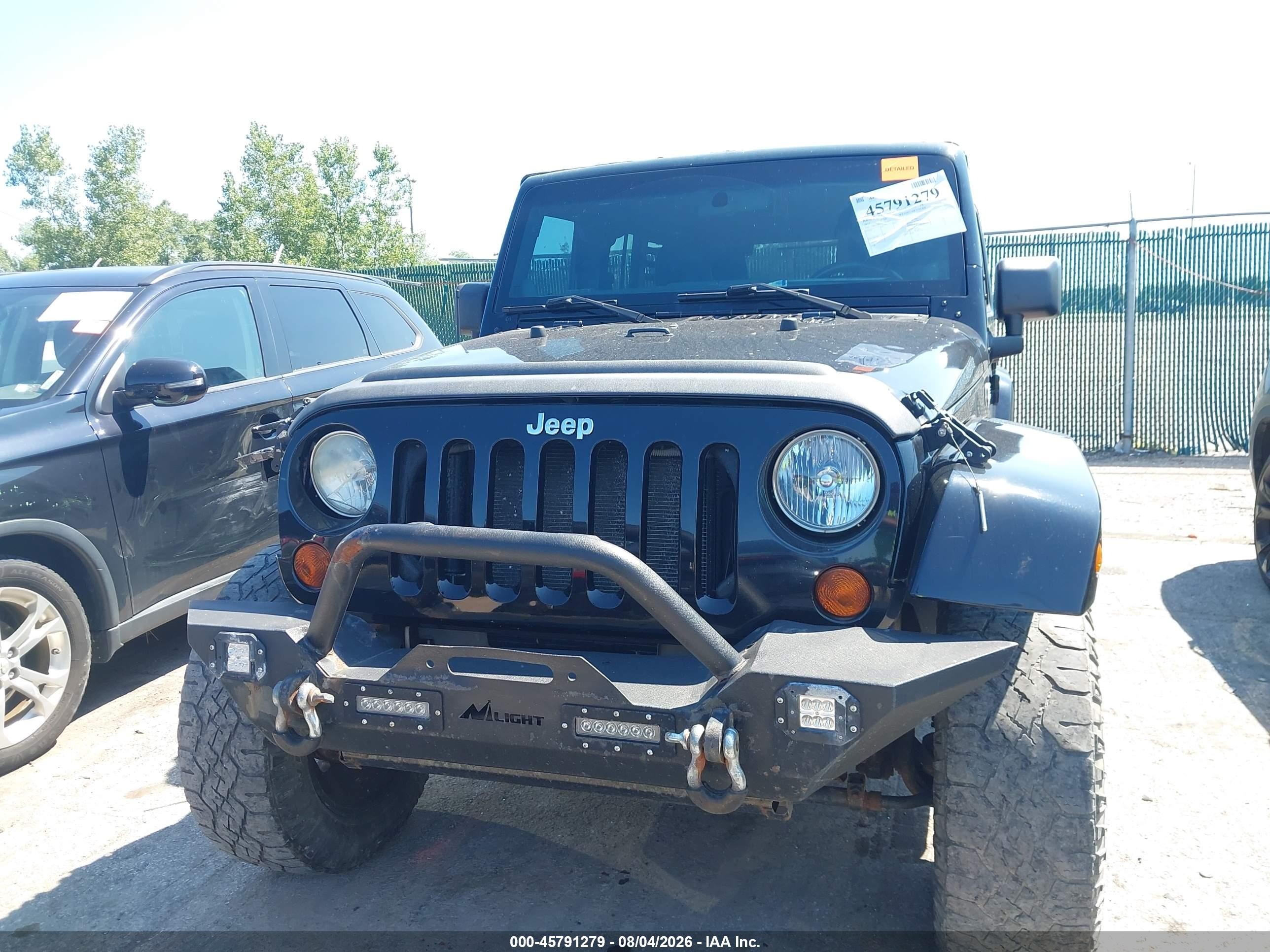2011 Jeep Wrangler Unlimited 70th Anniversary Black vin: 1J4BA7H13BL591447
