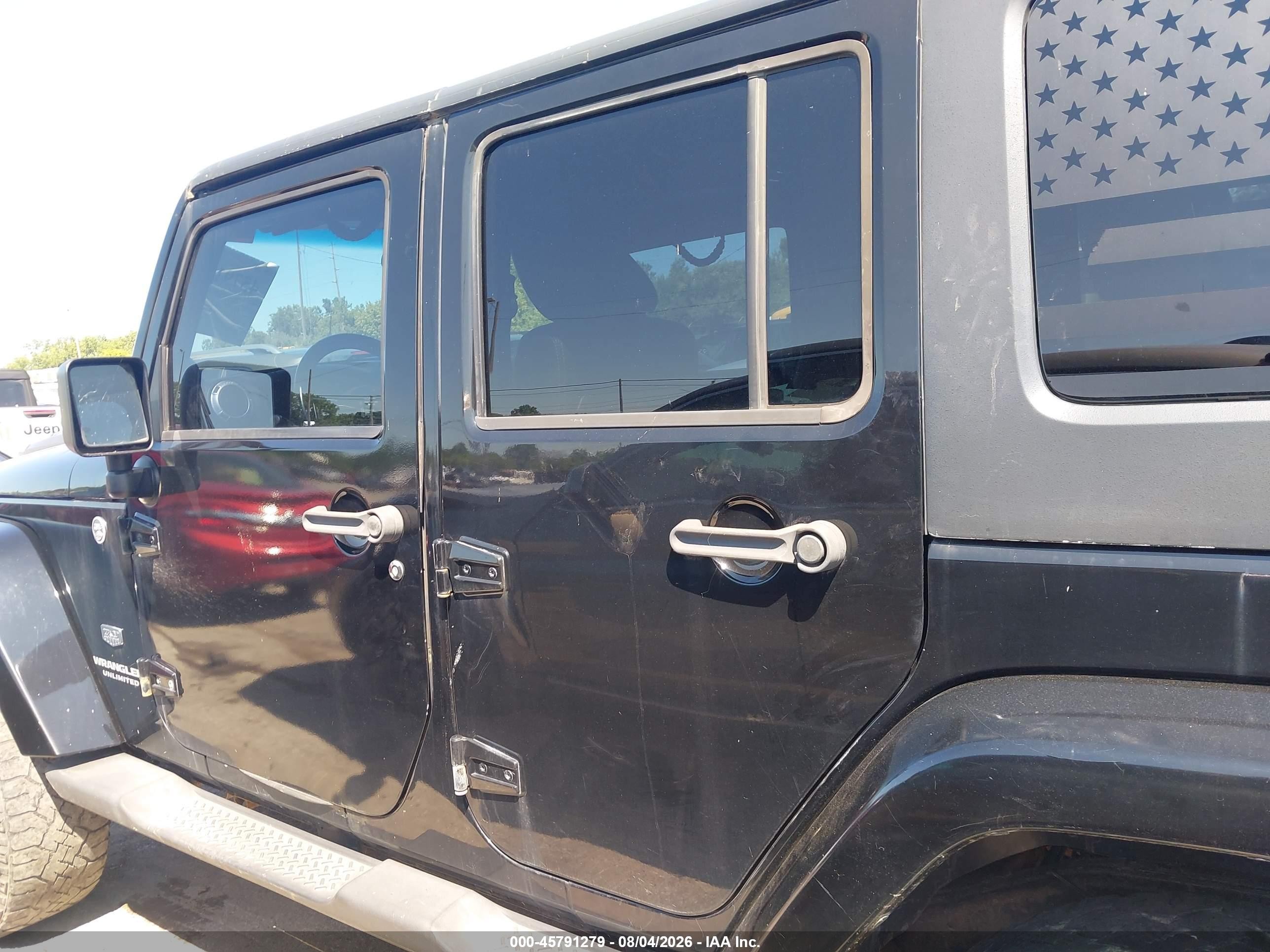 2011 Jeep Wrangler Unlimited 70th Anniversary Black vin: 1J4BA7H13BL591447