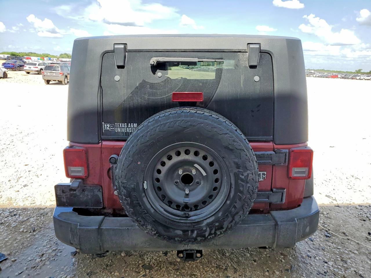 2010 Jeep Wrangler Unlimited Sport Maroon vin: 1J4BB3H14AL232144