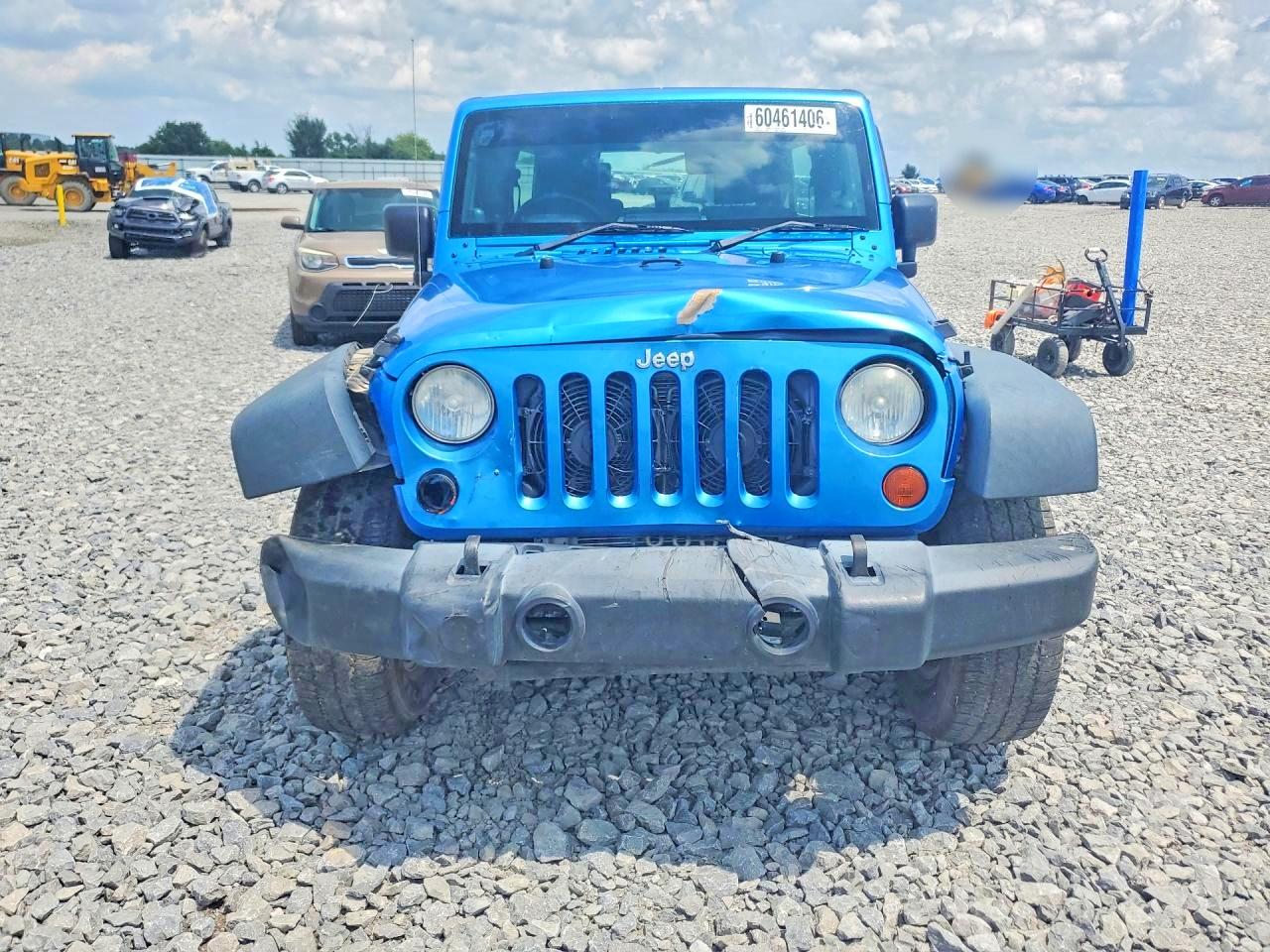2010 Jeep Wrangler Unlimited Sport Blue vin: 1J4BZ3H13AL165709