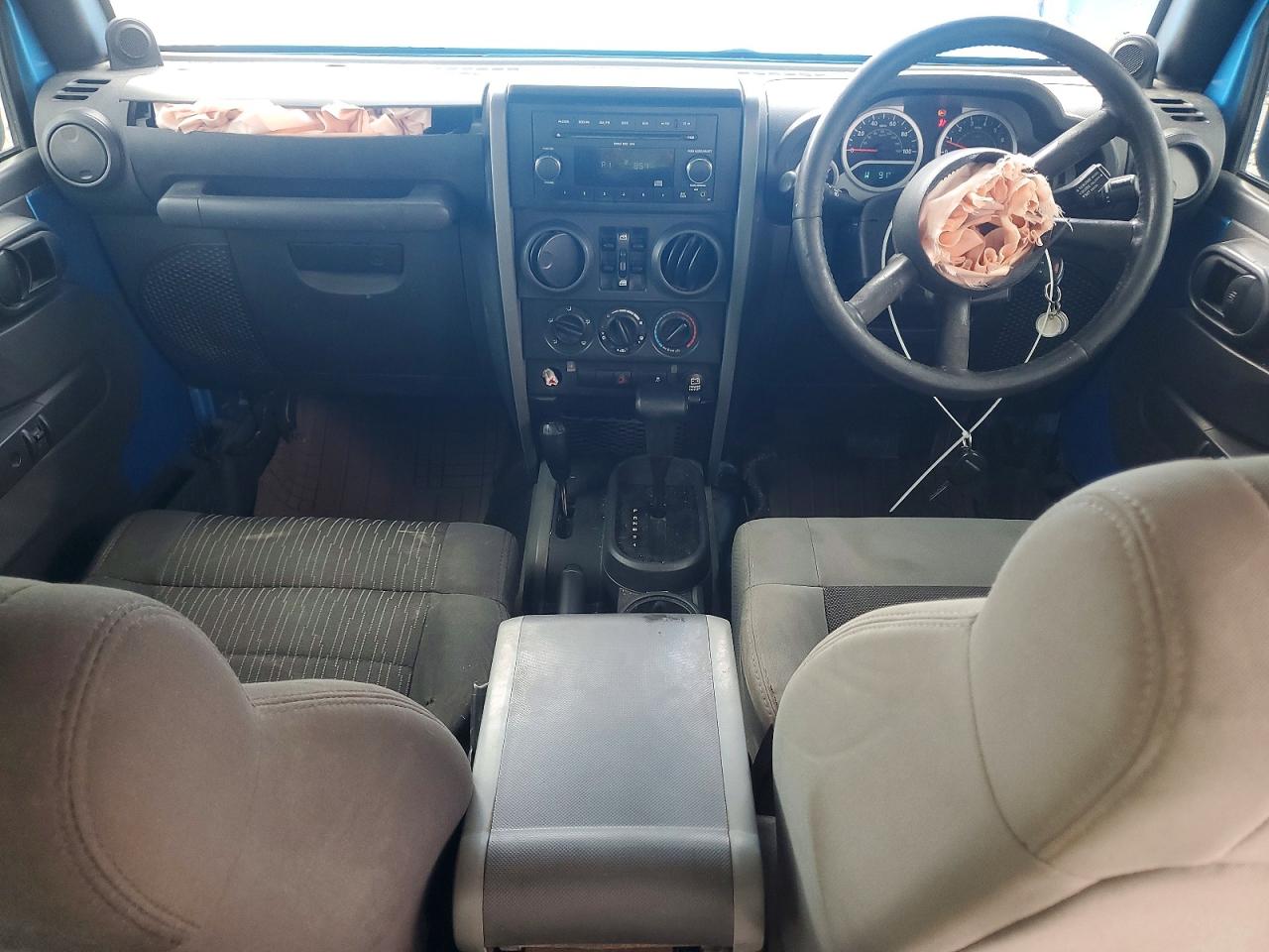2010 Jeep Wrangler Unlimited Sport Blue vin: 1J4BZ3H13AL165709
