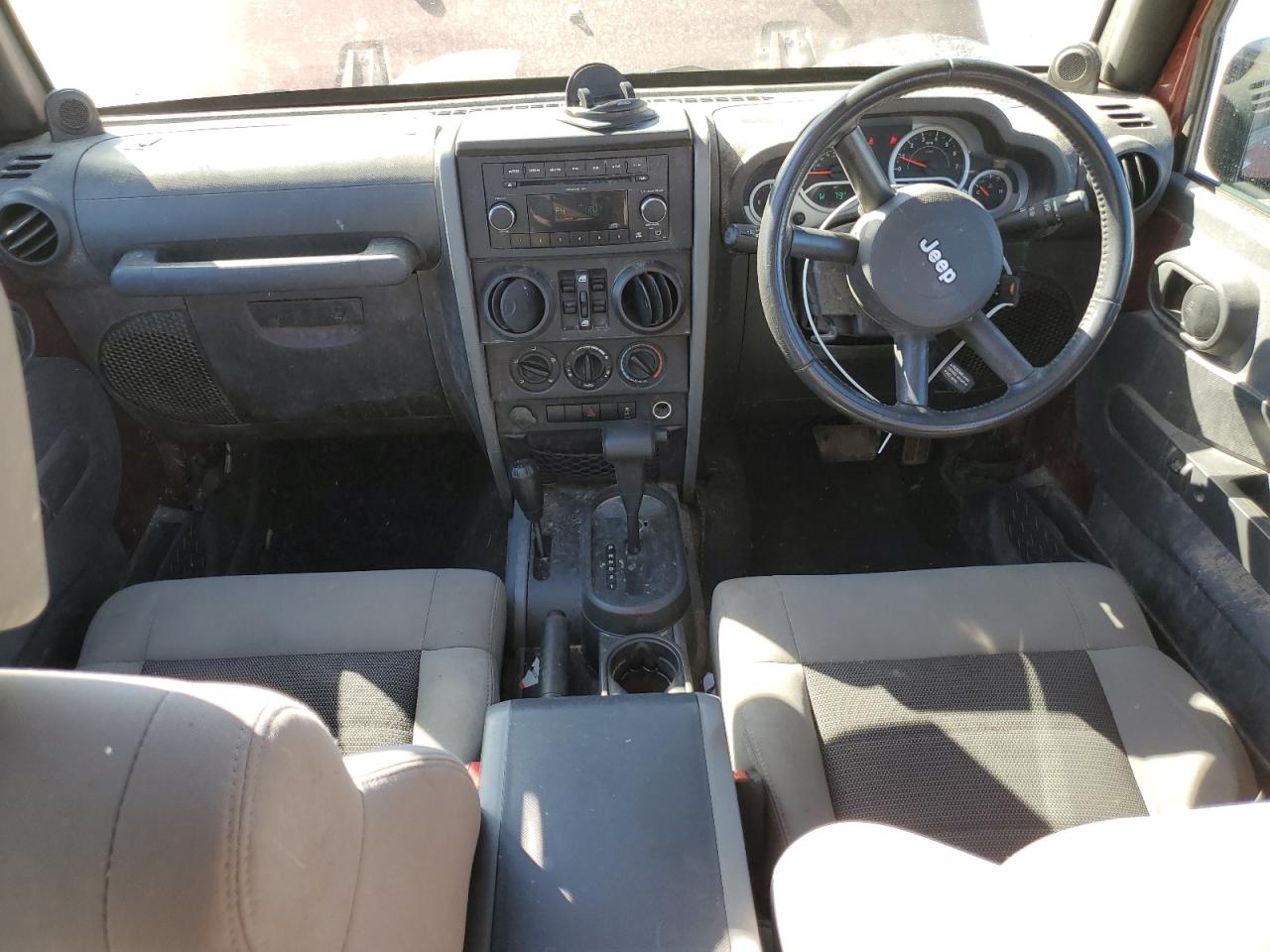 2010 Jeep Wrangler Unlimited Sport Maroon vin: 1J4BZ3H13AL170215
