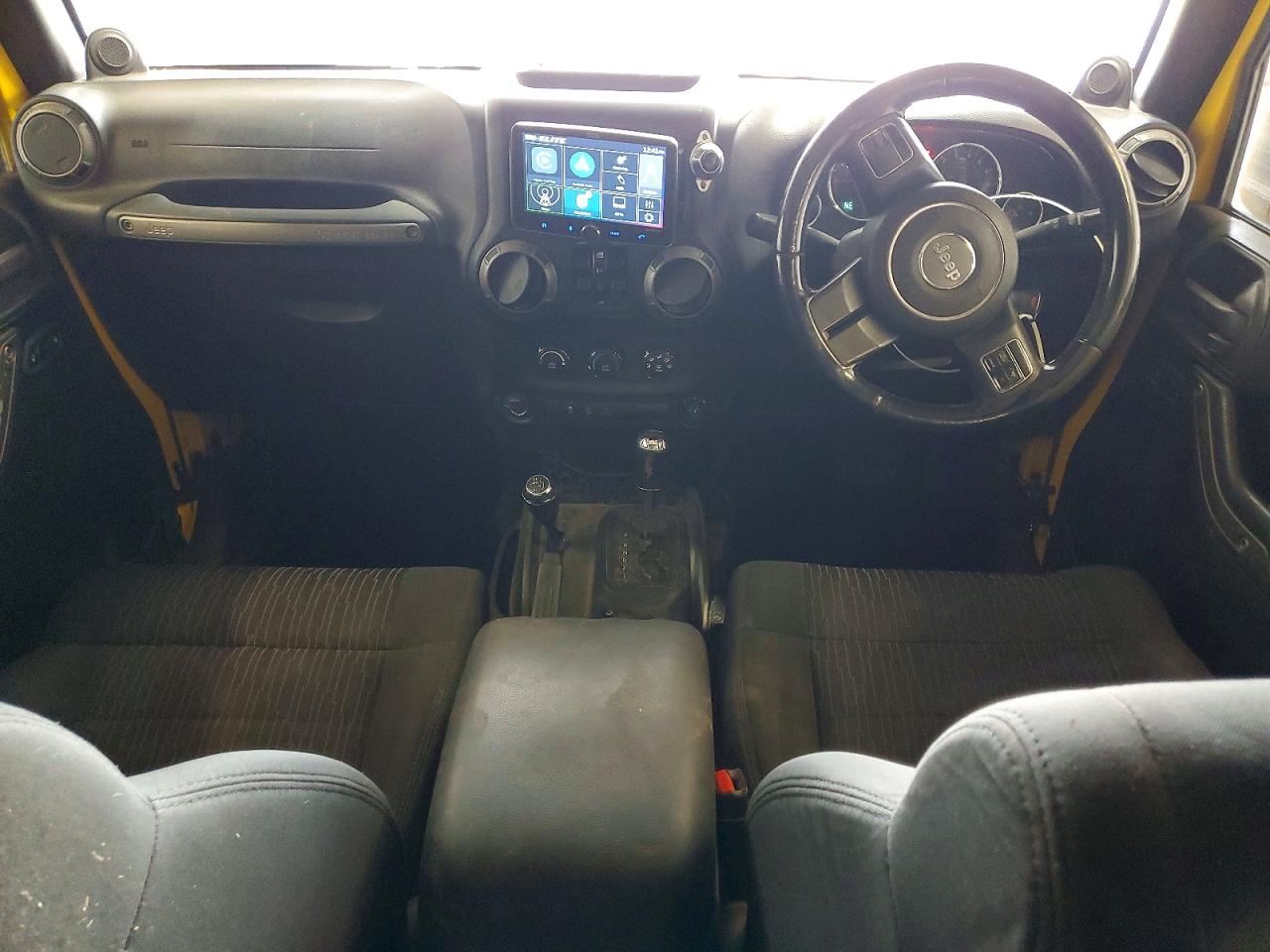 2011 Jeep Wrangler Unlimited Sport Yellow vin: 1J4BZ3H16BL519210