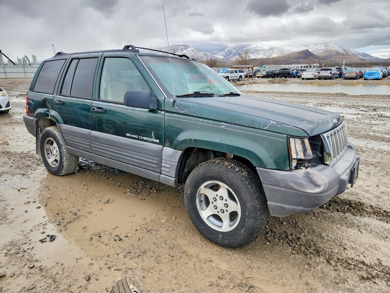 1996 Jeep Grand Cherokee Laredo Green vin: 1J4EZ58S8TC116672