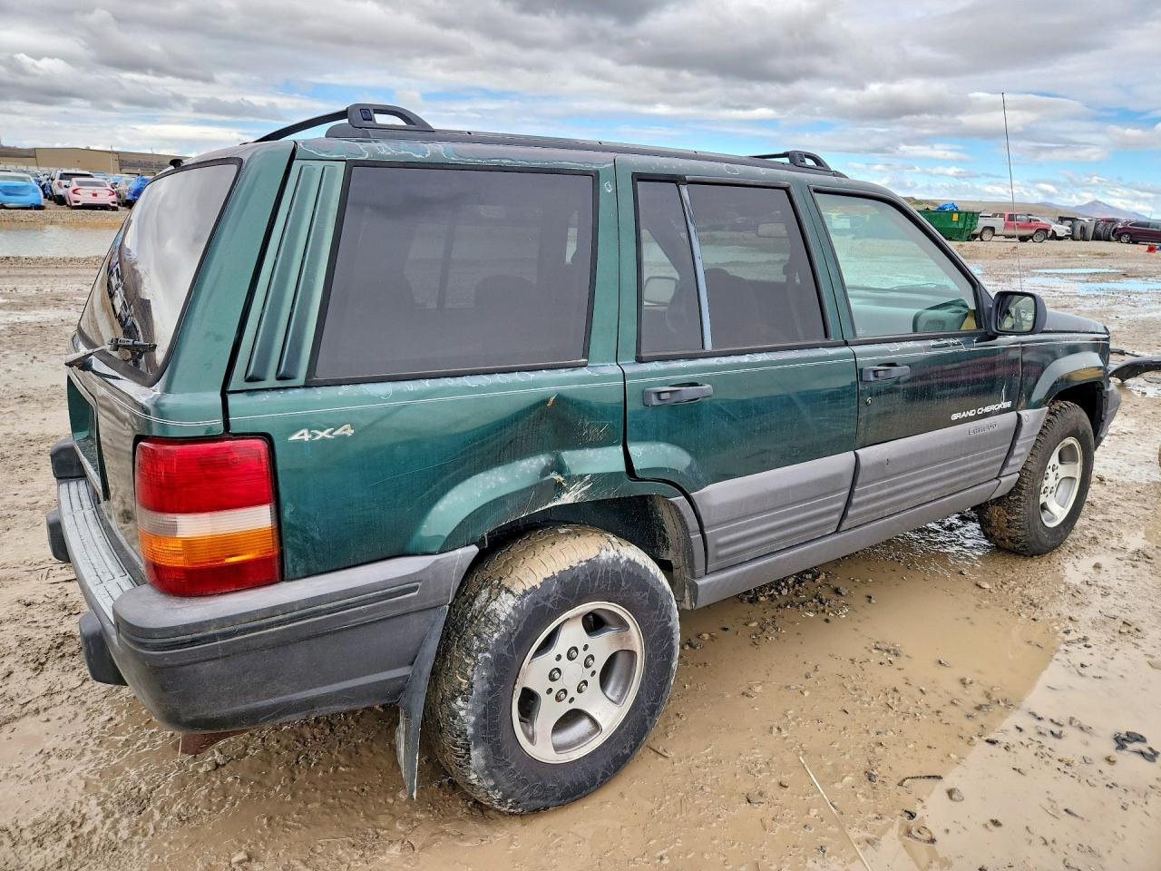 1996 Jeep Grand Cherokee Laredo Green vin: 1J4EZ58S8TC116672