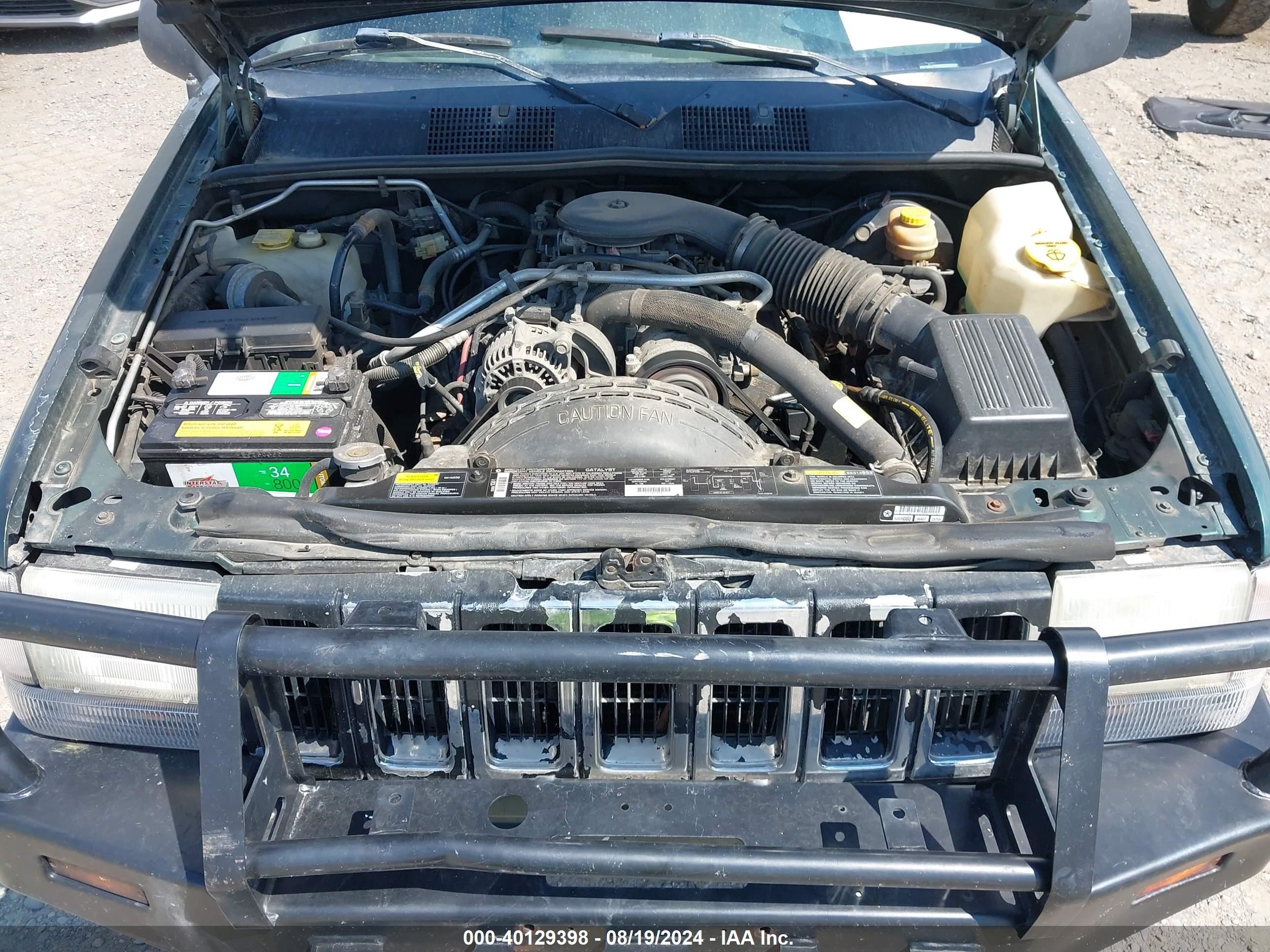 Price & History 1996 Jeep Grand Cherokee Laredo 5.2l V8 Fi F vin