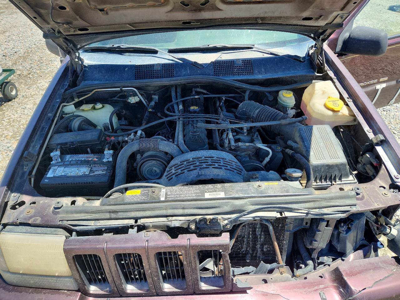 1996 Jeep Grand Cherokee Limited Purple vin: 1J4EZ78SXTC112151