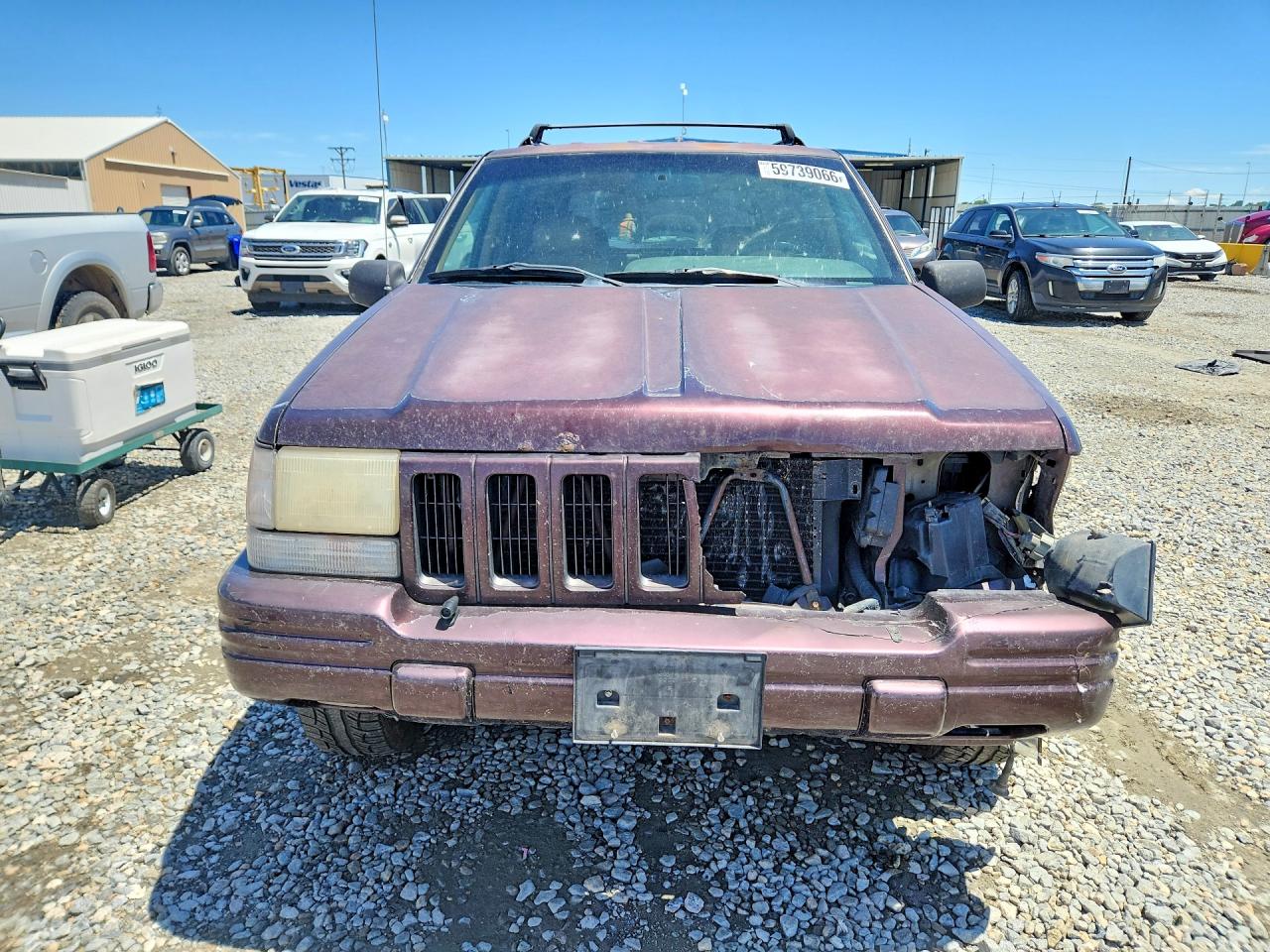 1996 Jeep Grand Cherokee Limited Purple vin: 1J4EZ78SXTC112151
