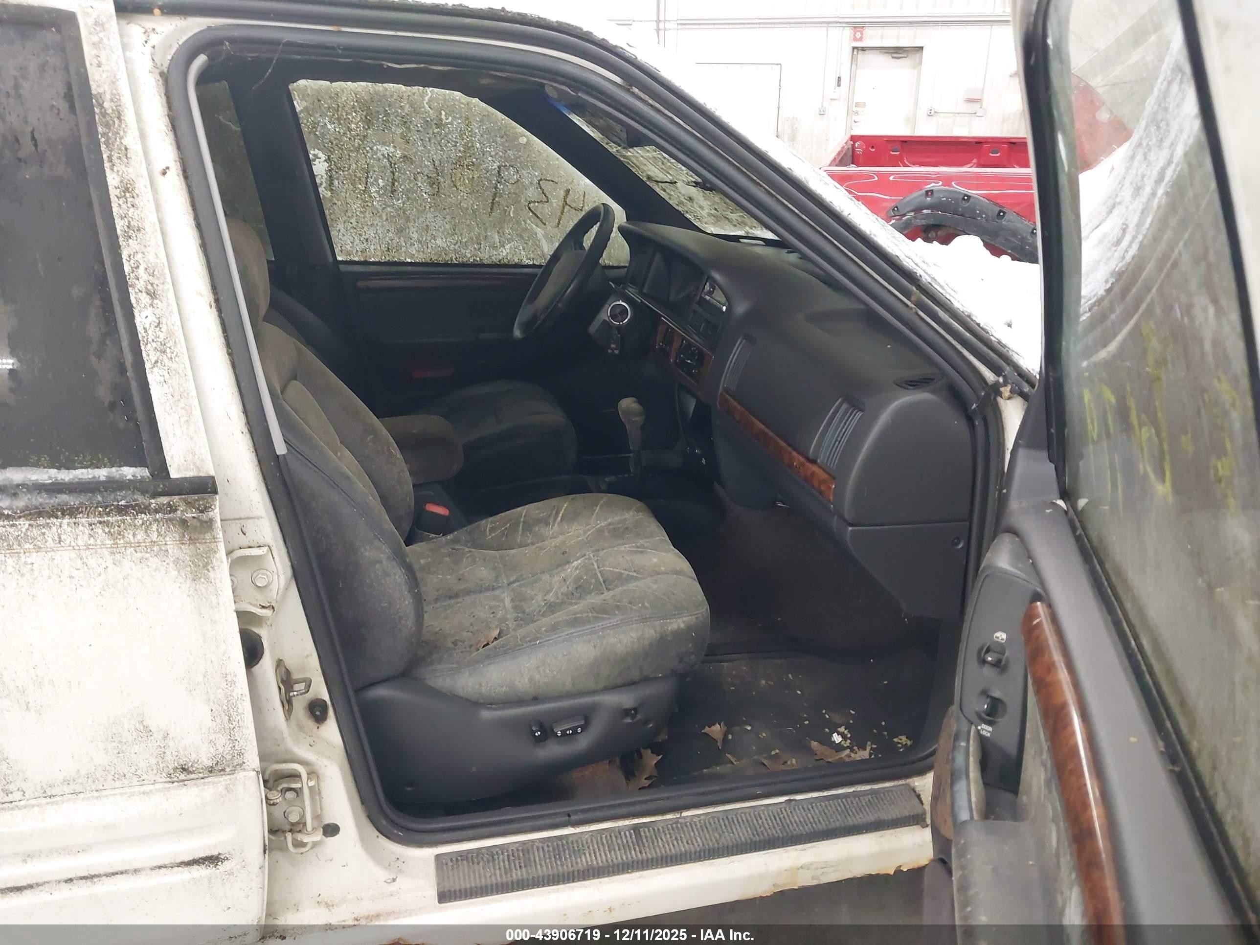 1996 Jeep Grand Cherokee Limited White vin: 1J4EZ78Y3TC119883