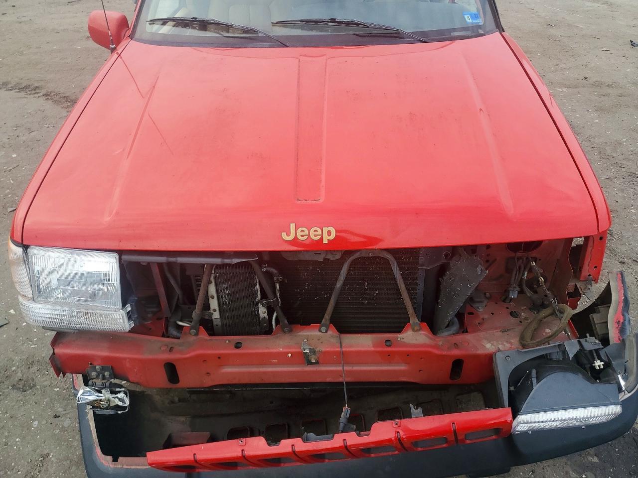 1996 Jeep Grand Cherokee Limited Red vin: 1J4EZ78Y9TC105714