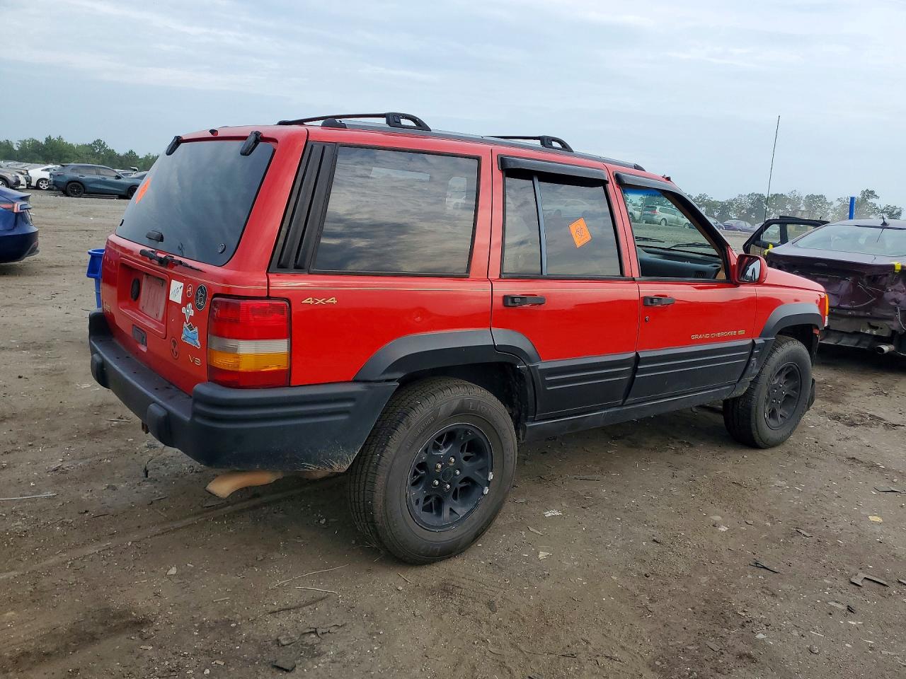 1996 Jeep Grand Cherokee Limited Red vin: 1J4EZ78Y9TC105714