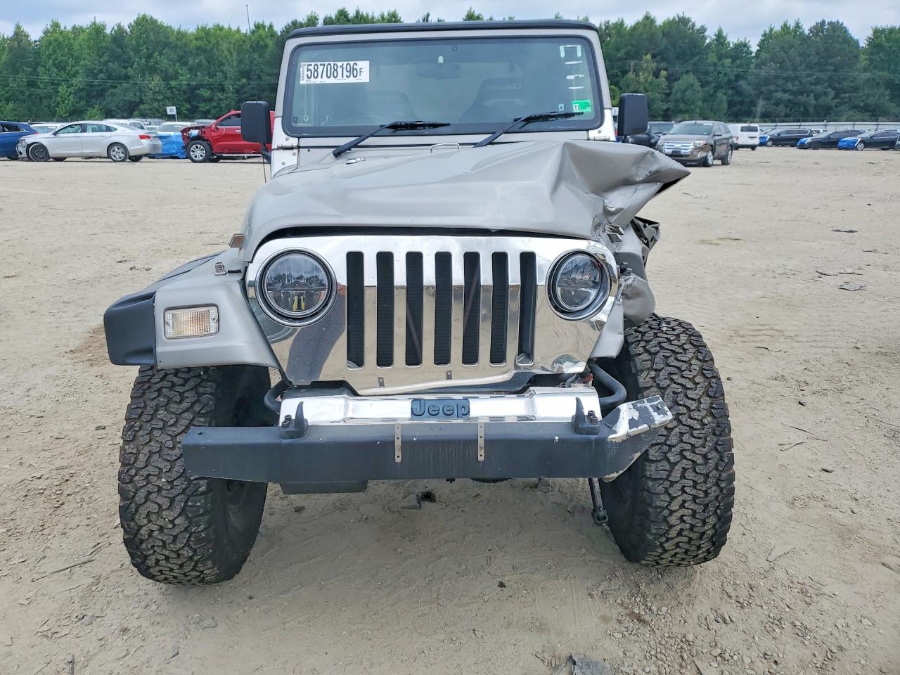 2000 Jeep Wrangler Rhd Silver vin: 1J4F449S1YP769520