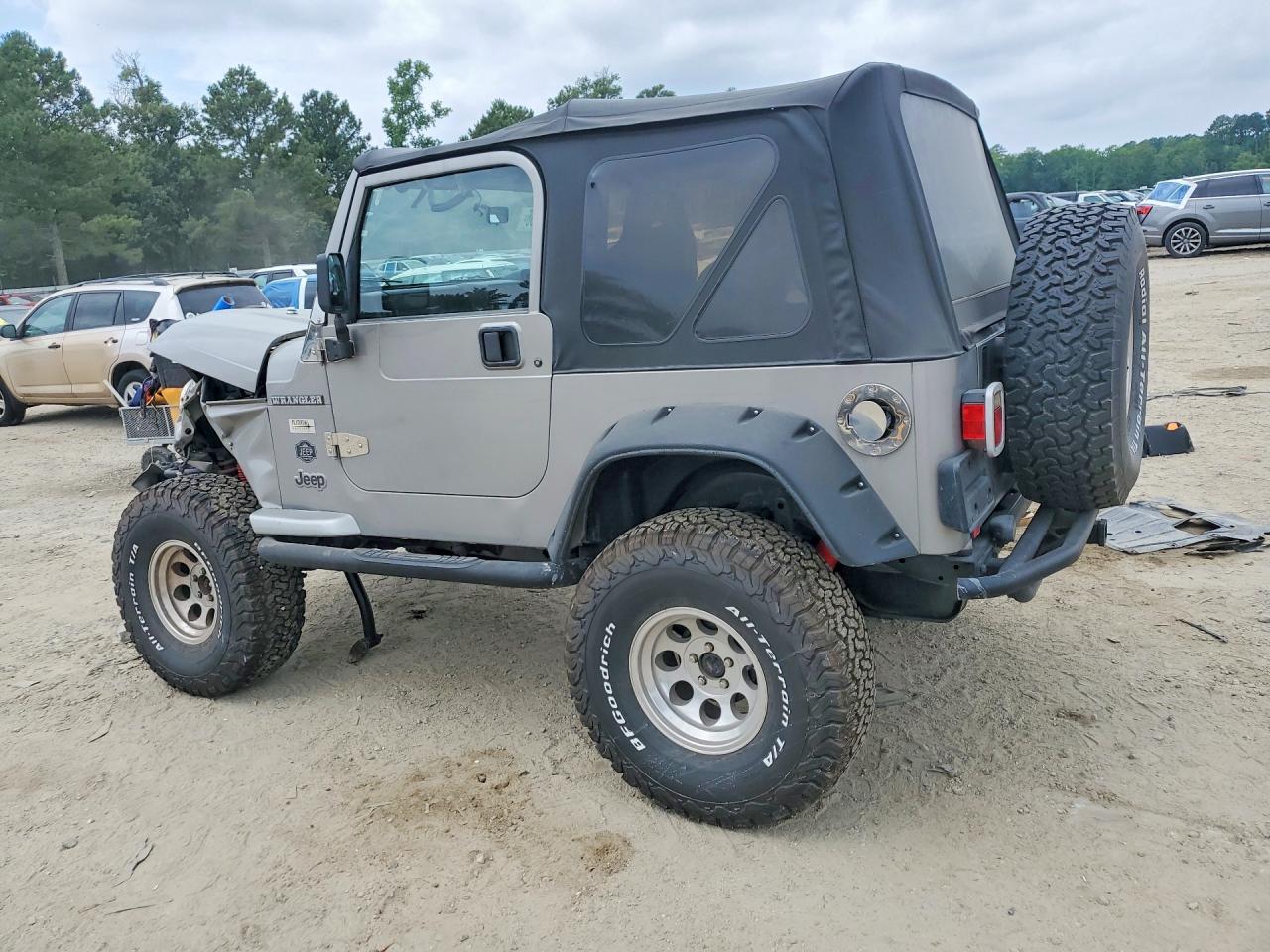 2000 Jeep Wrangler Rhd Silver vin: 1J4F449S1YP769520