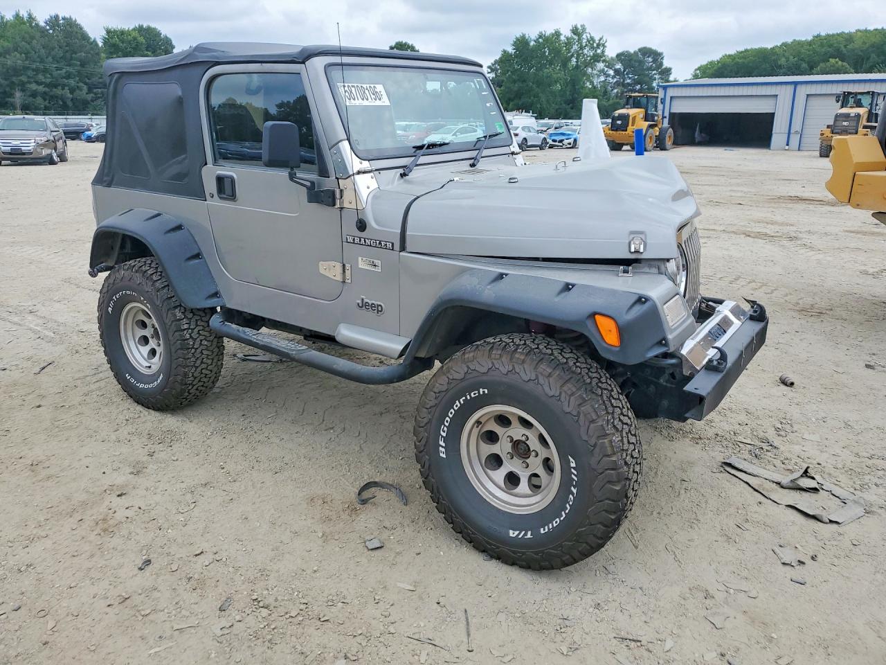2000 Jeep Wrangler Rhd Silver vin: 1J4F449S1YP769520