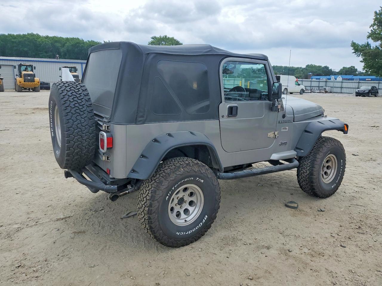 2000 Jeep Wrangler Rhd Silver vin: 1J4F449S1YP769520