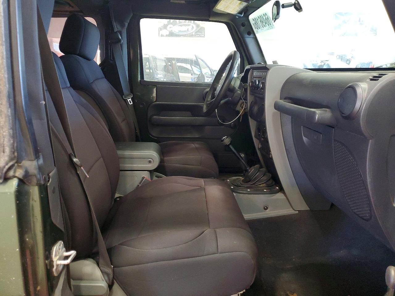 2007 Jeep Wrangler X Зеленый vin: 1J4FA24107L112144